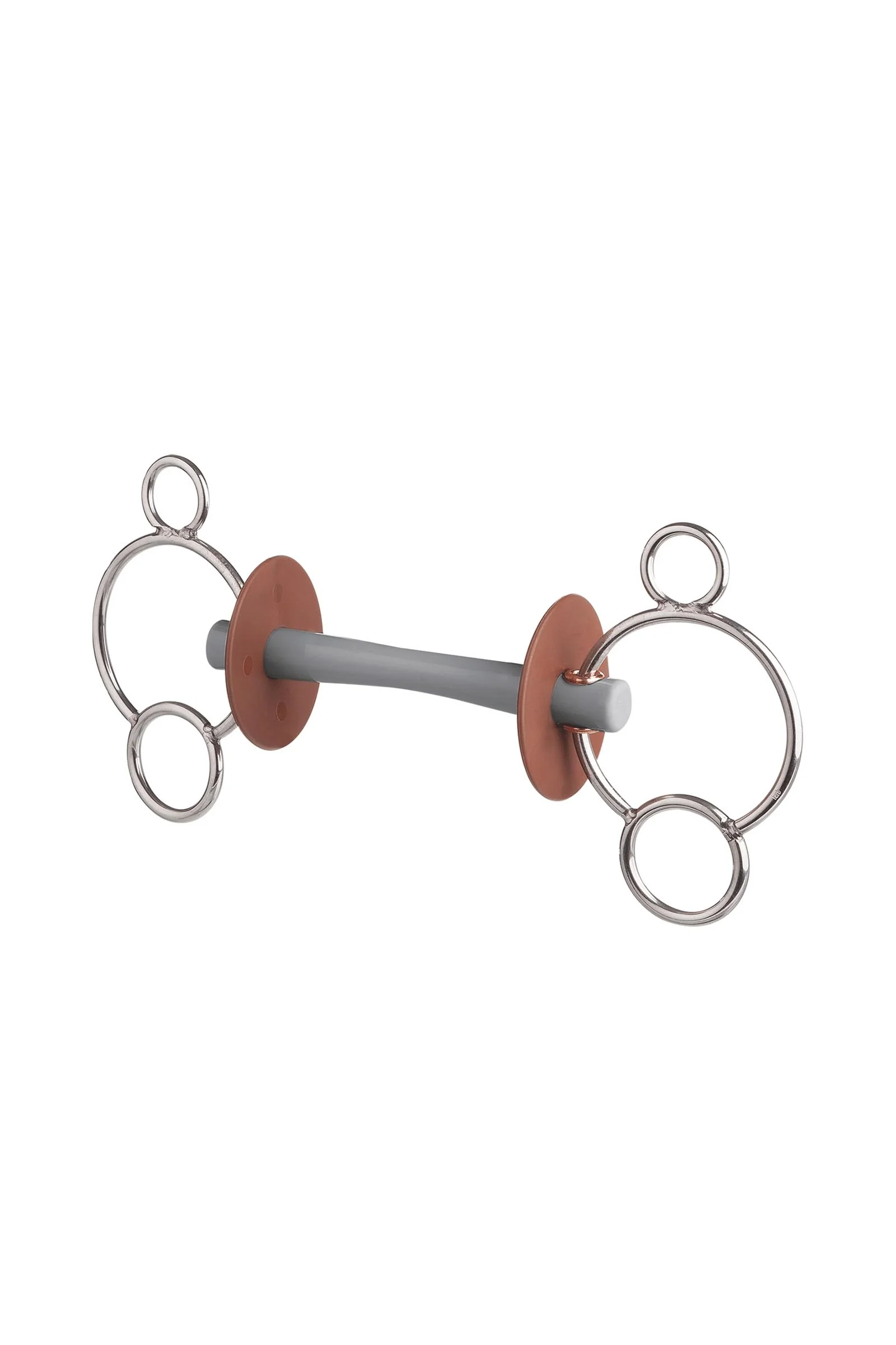 3-rings bitt, komfortstang, hard No Color 140 mm
