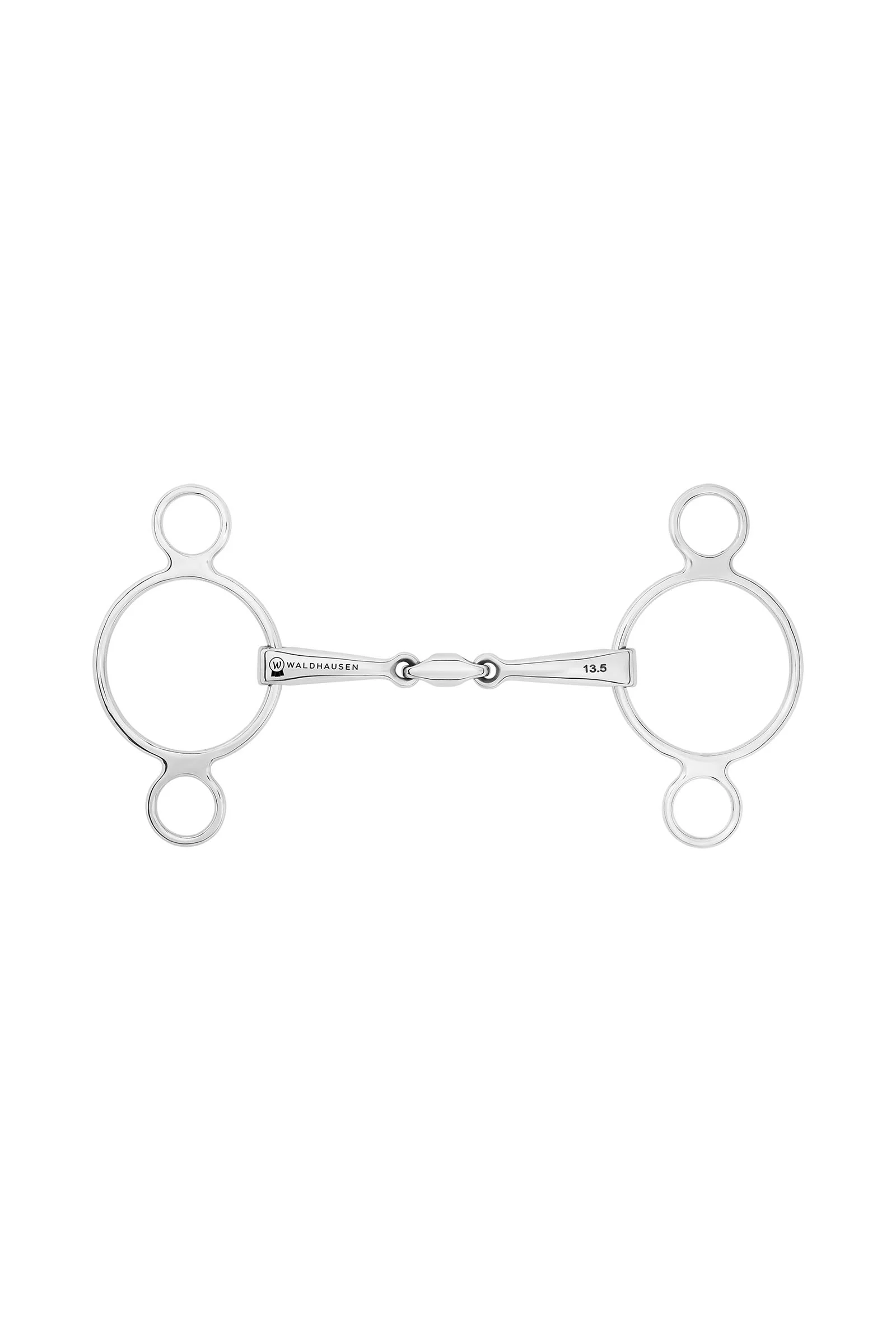 3-ring bitt, dobbelt ledd, rustfritt stål, 16 mm No Color 135 mm