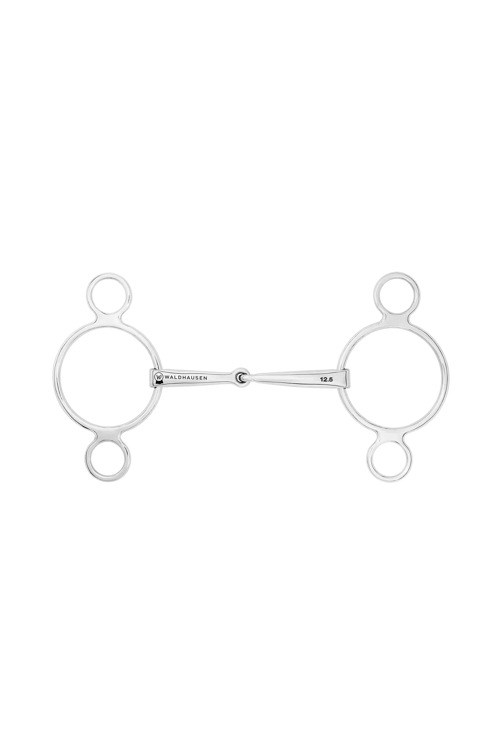 3-ring bitt, enkelt ledd, rustfritt stål, 14 mm No Color 115 mm