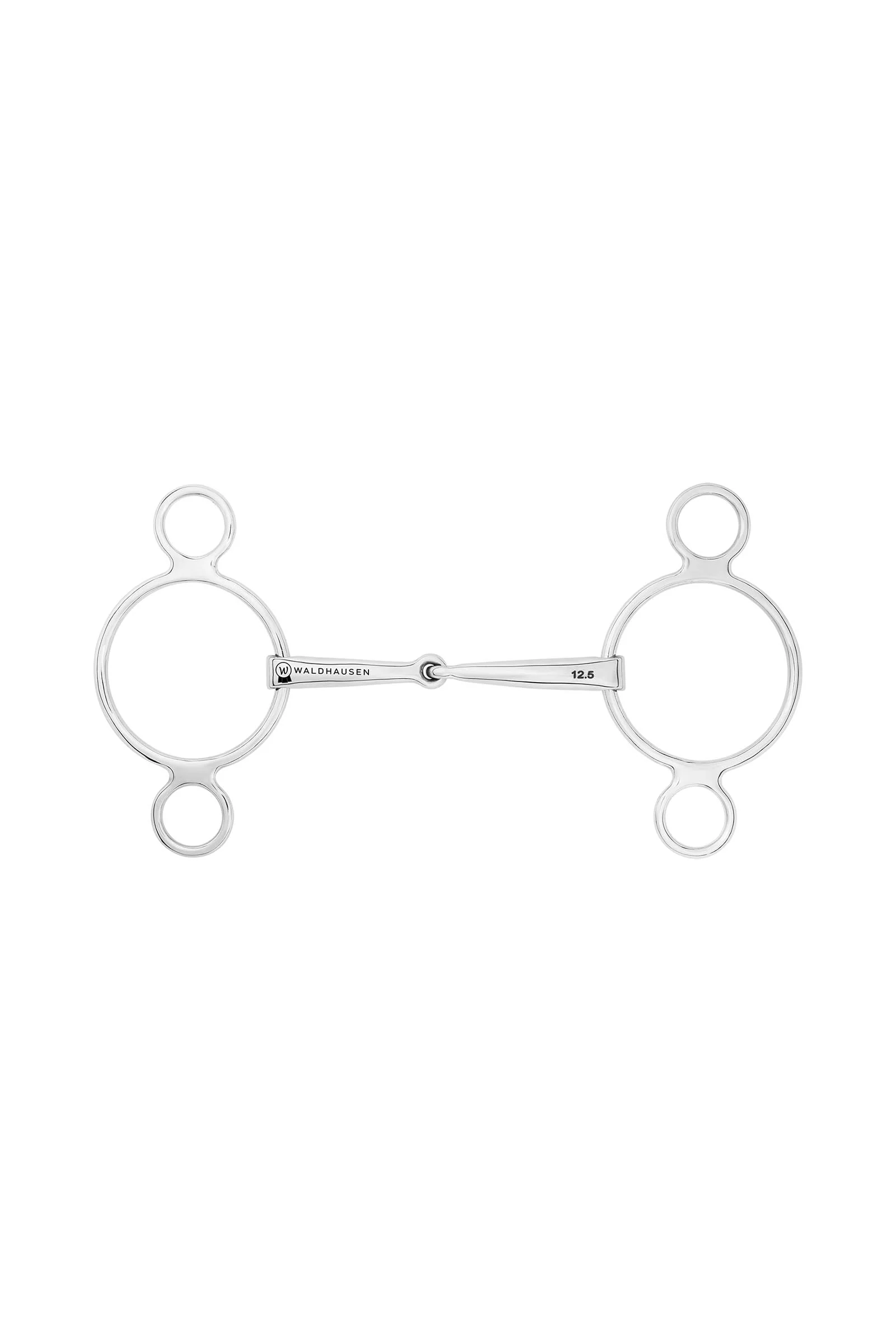 3-ring bitt, enkelt ledd, rustfritt stål, 16 mm No Color 135 mm