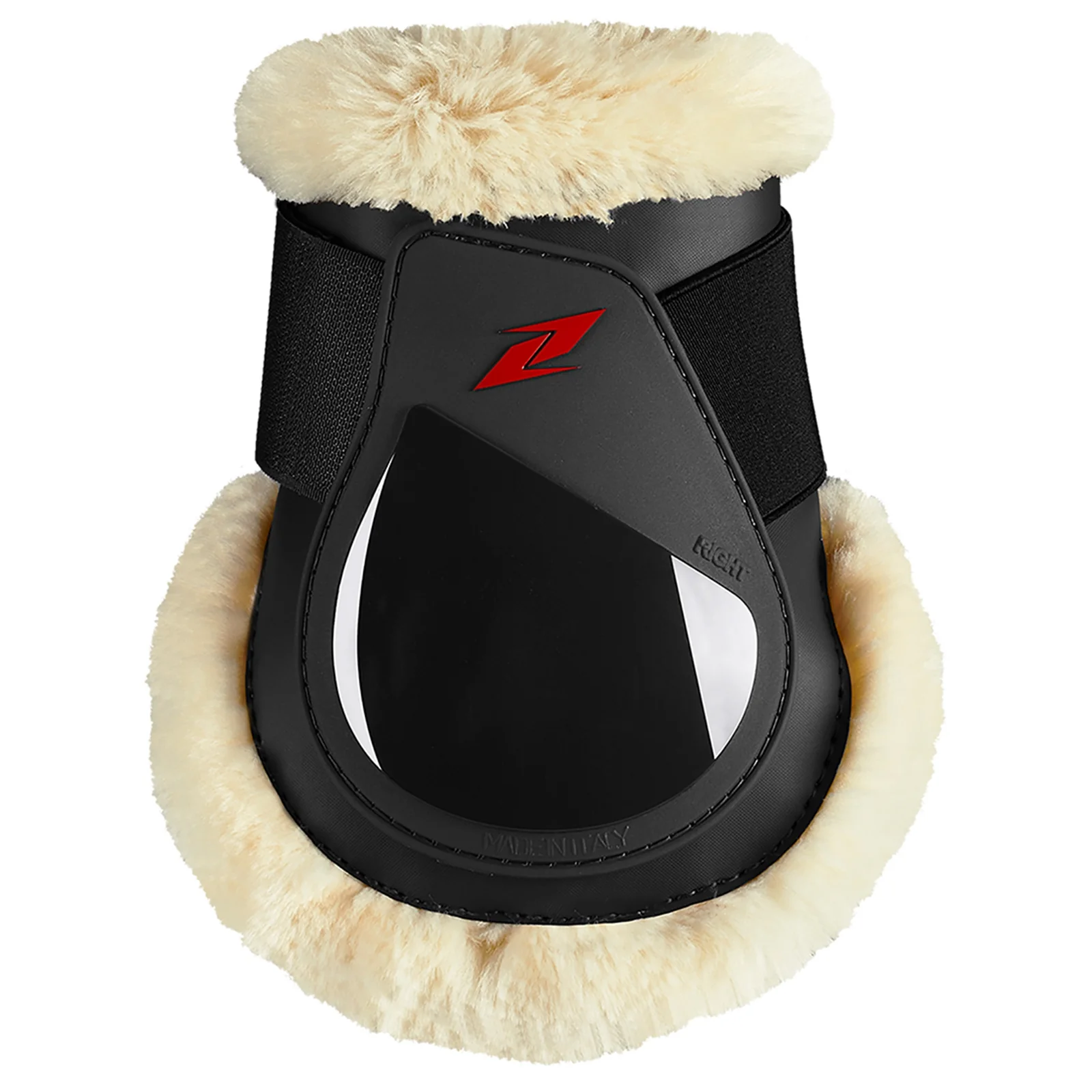 Action Techno-Fur bakbeinsbelegg Black M