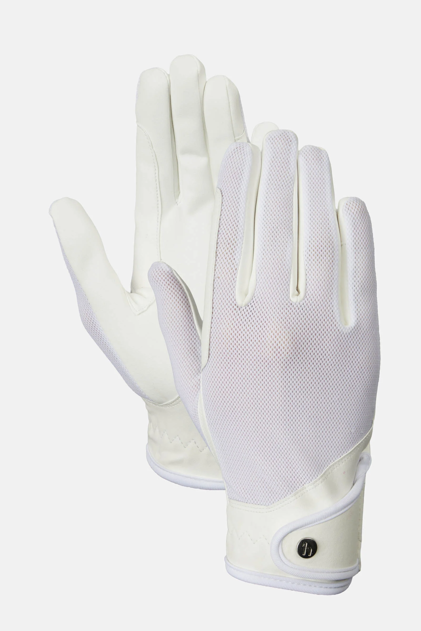 Ally mesh ridehansker white 8
