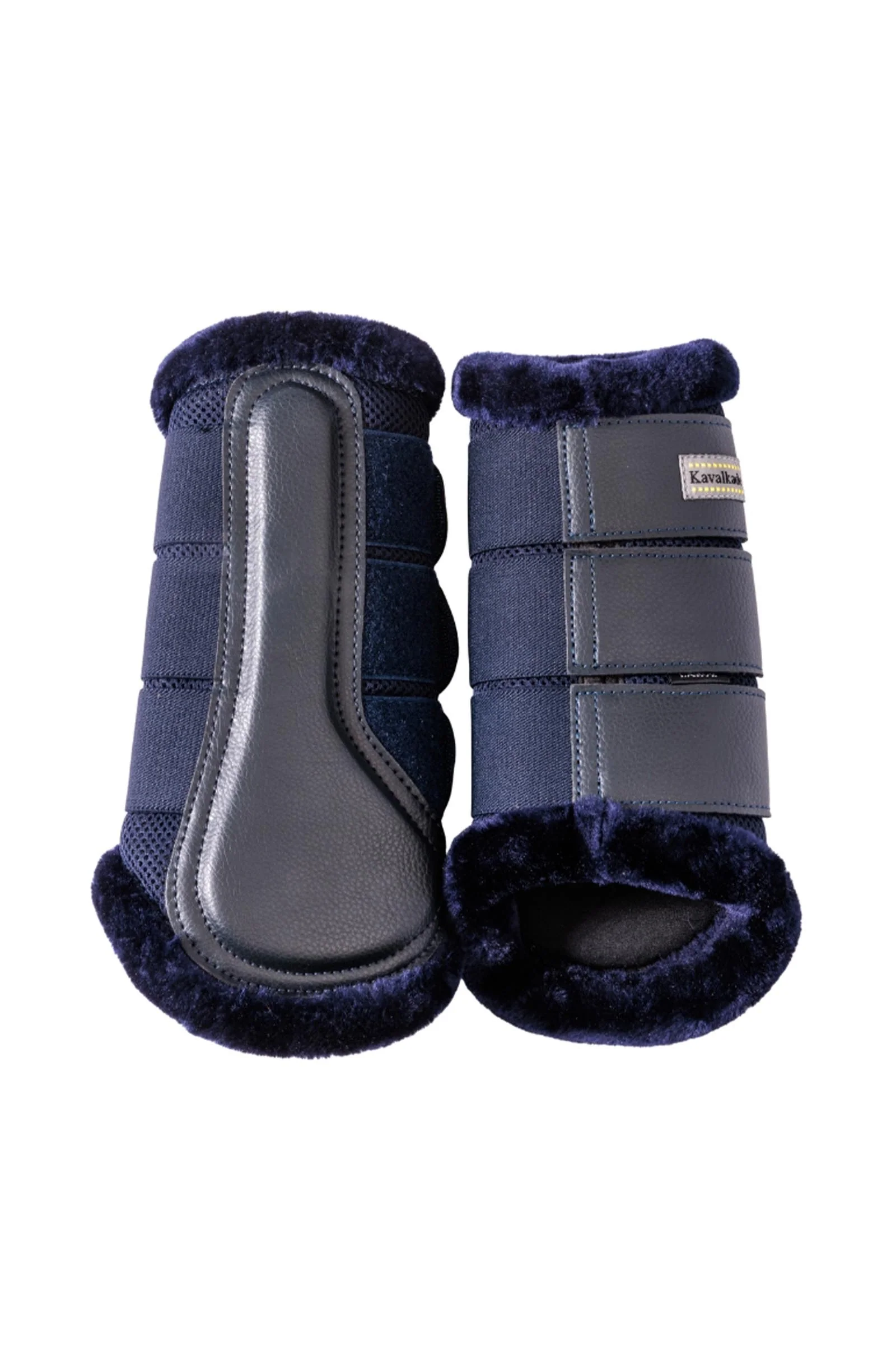Anatomiske Netting Senebelegg med Fuskepels Navy/Navy L