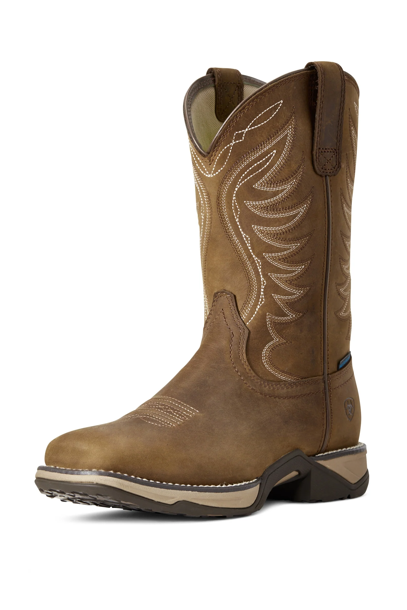 Anthem H2O Dame vanntette westernstøvler Distressed Brown 37/B