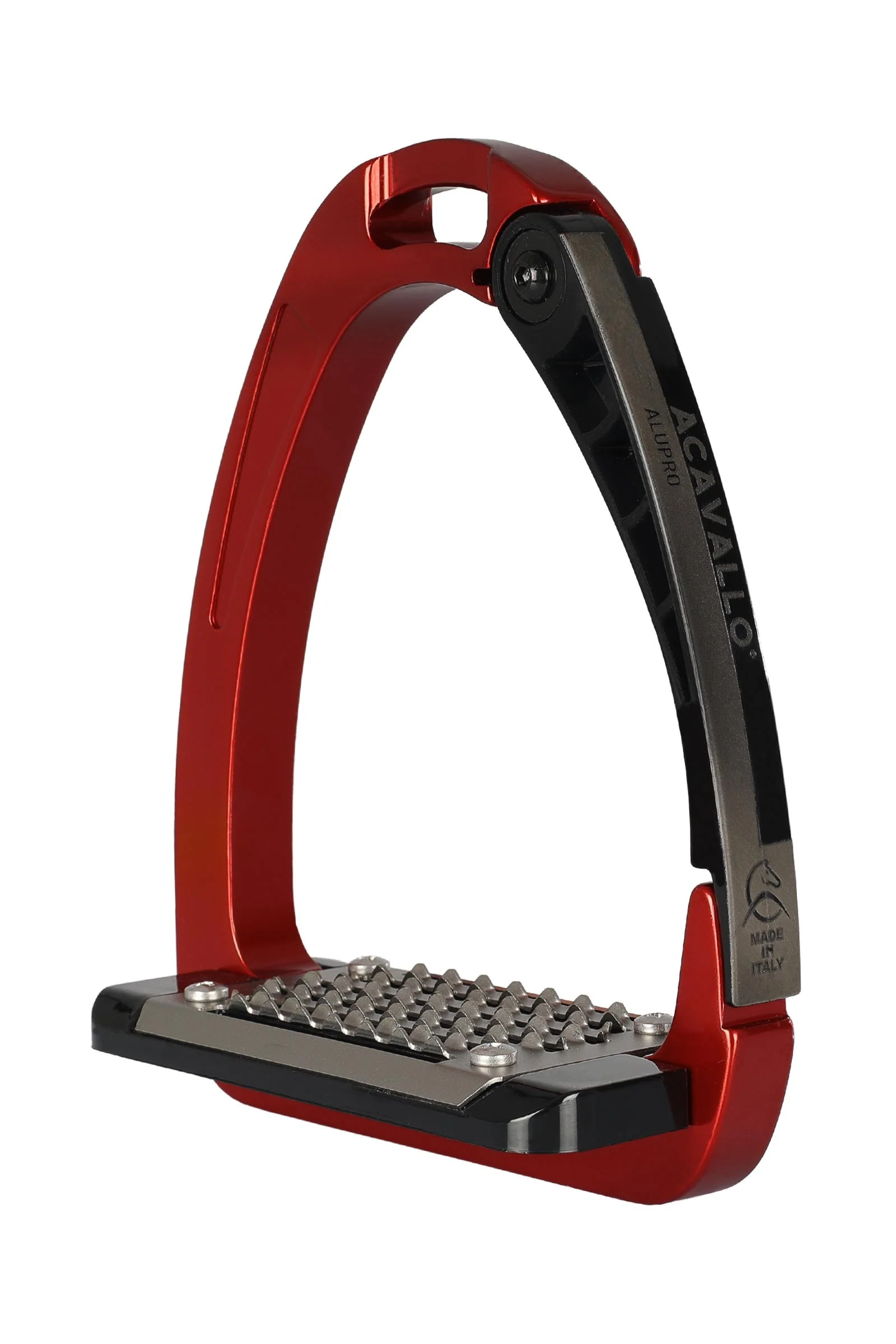 Arena Alupro Aluminium Stigbøyle Red/Black Én størrelse