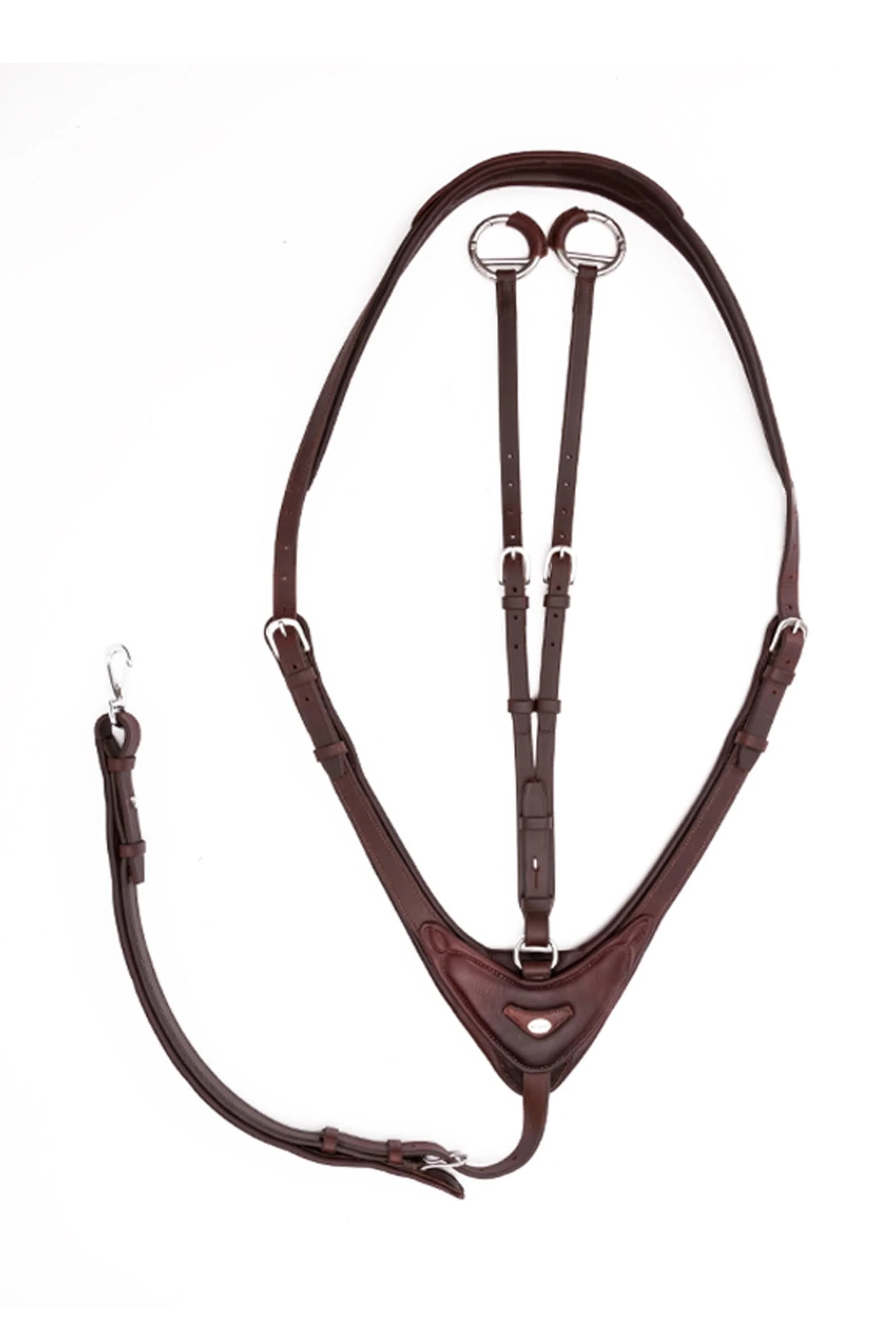 Azriel martingal, mykt polstret Brown/Brown C-F