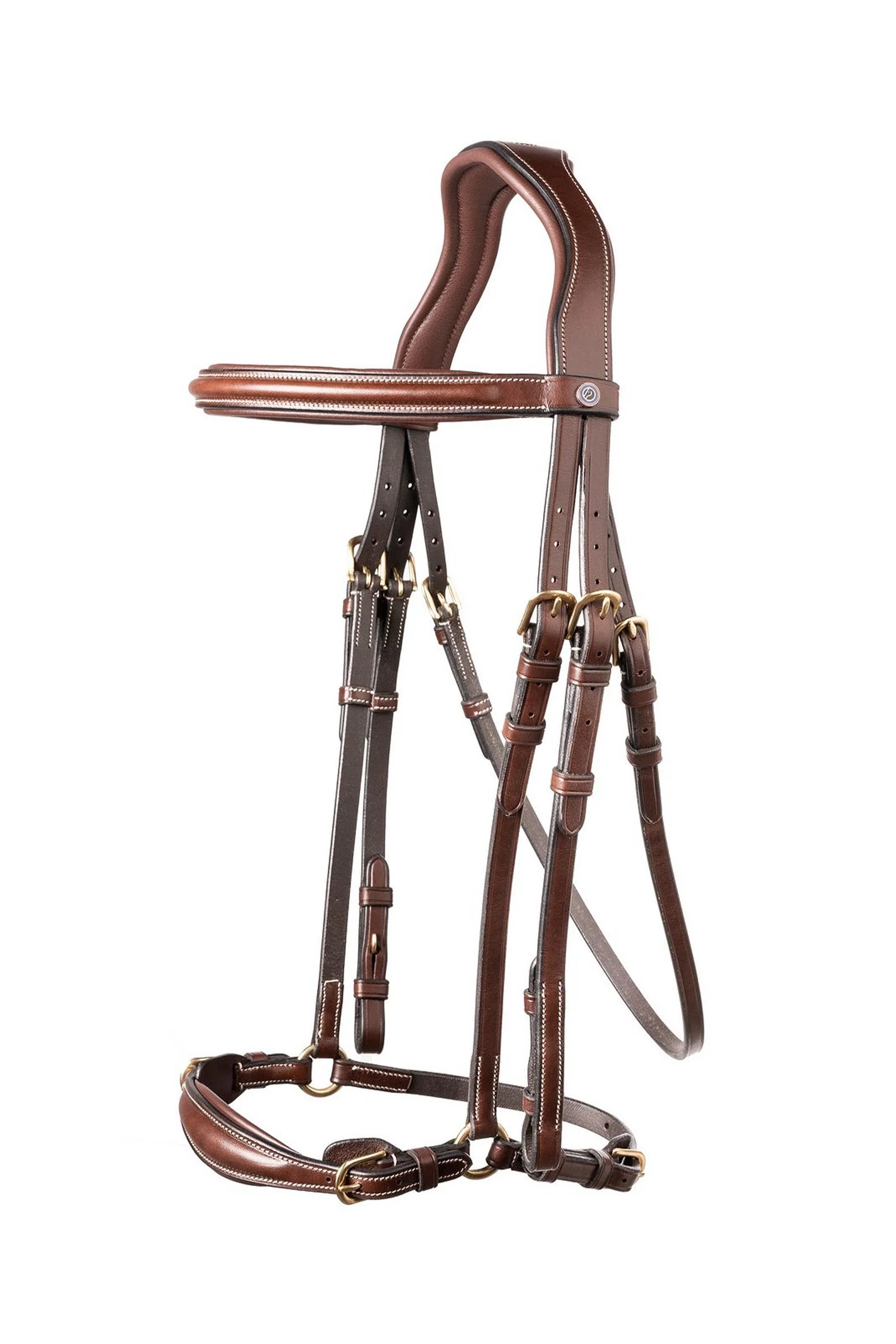 Barcelona justerbart hannoveransk nesereim hodelag Brown/Gold C