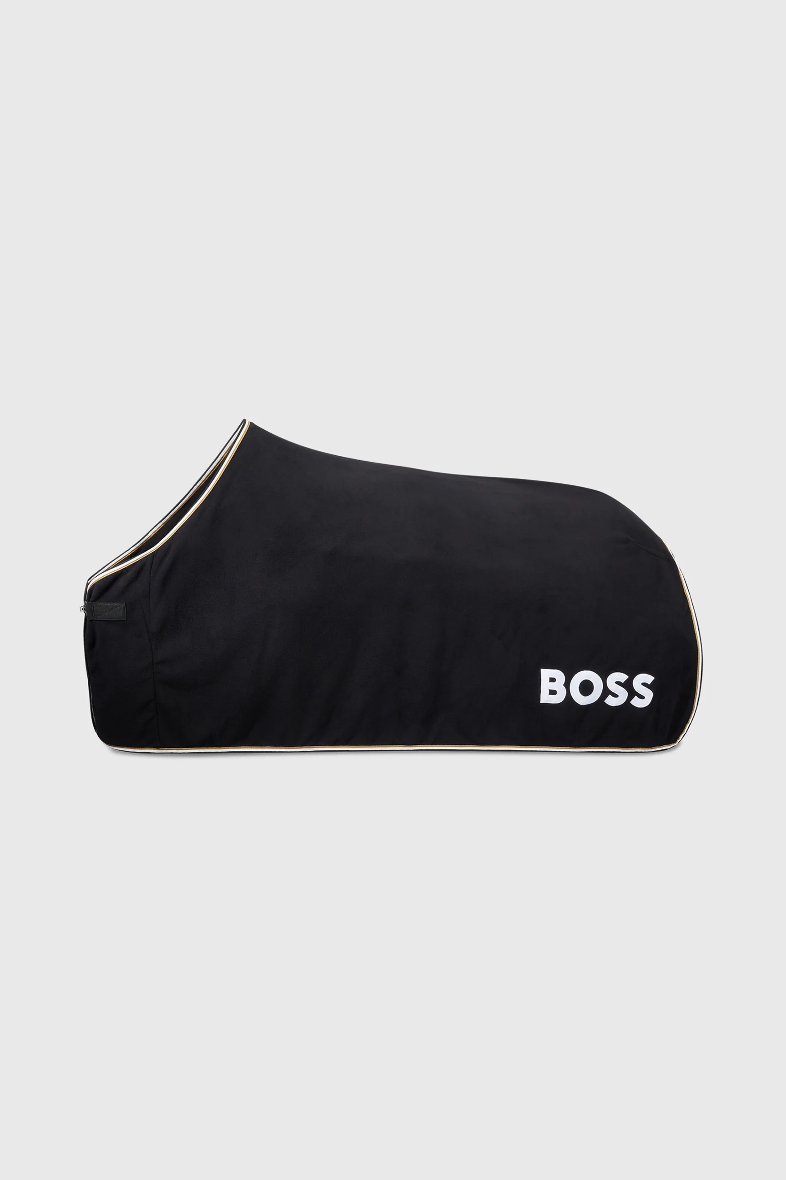 Boss fleecedekken Signature Black 155