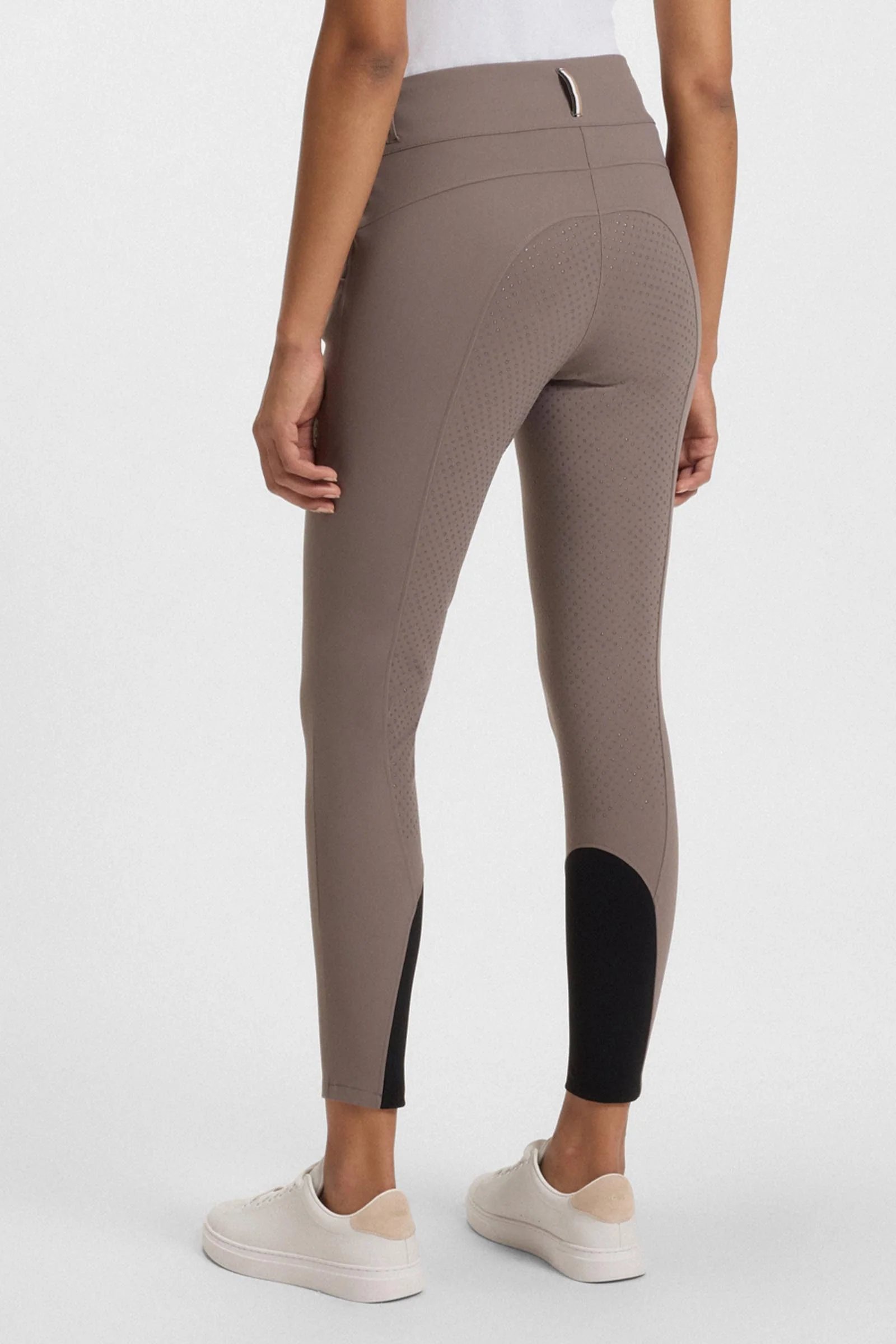 Boss Hailey dame High Waist full grip Technical ridebukse Dark Pumice S