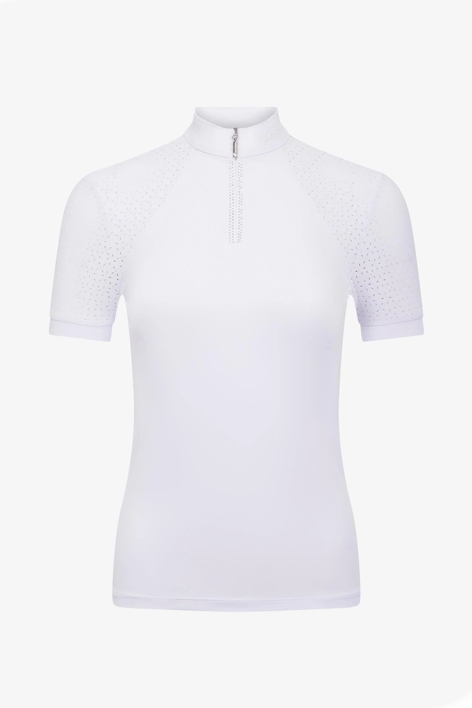 Brilliance Verity dame kortermet stevneskjorte White 34