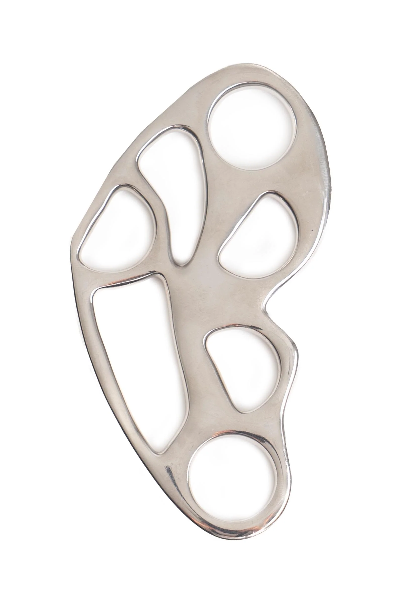 Butterfly Hackamore-sett, rustfritt stål Silver 115 mm