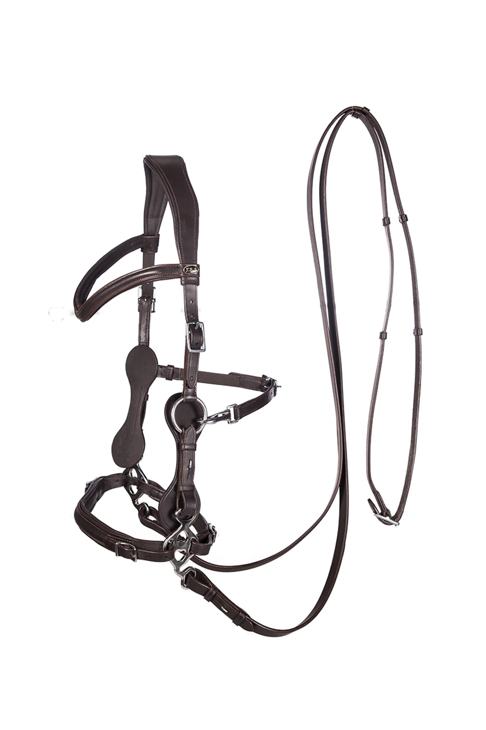 FRA Freedom Riding Artikler Calli Hackamore Hodelag med Tøyler (System 2) Brown P