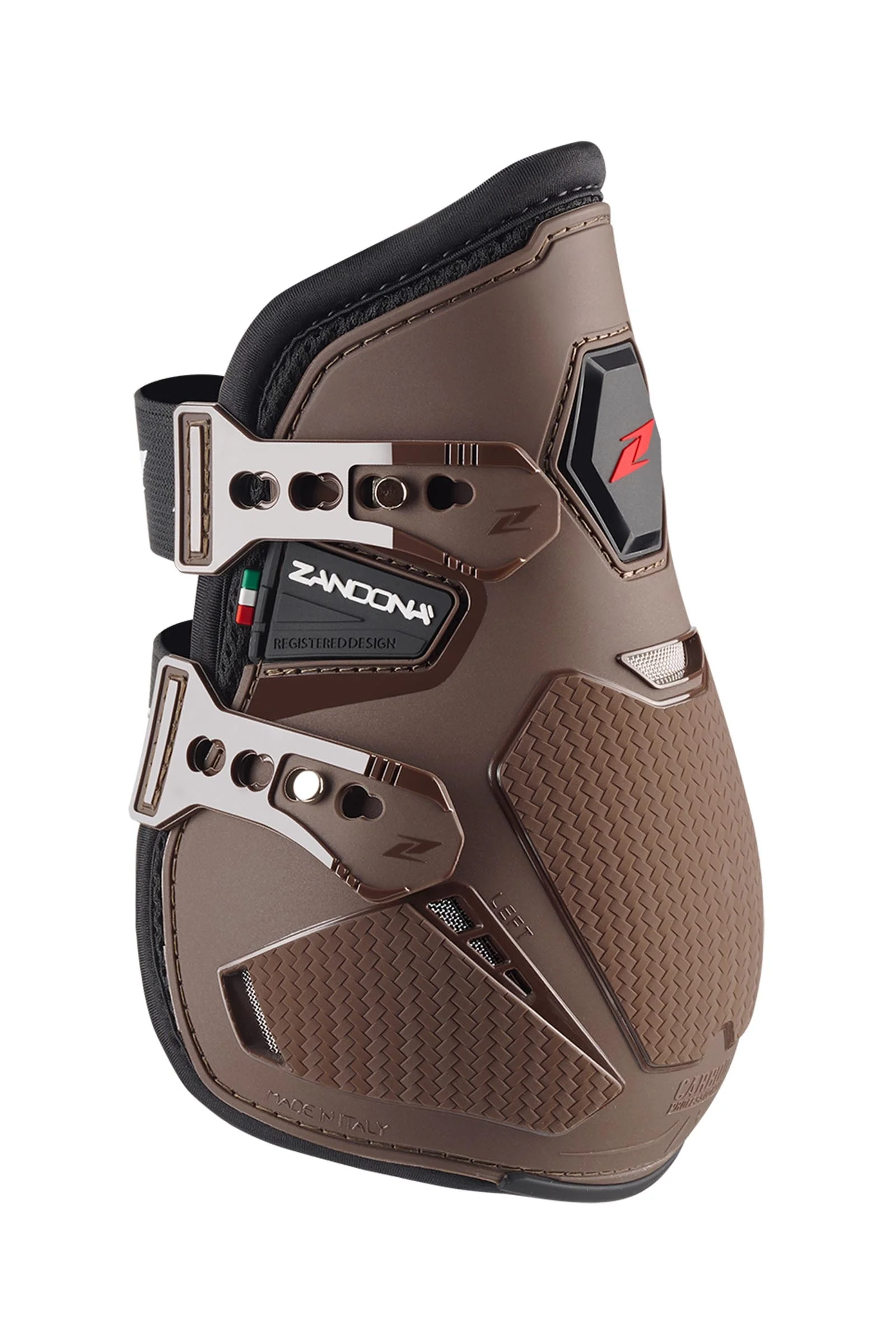 Carbon PROfessional Fetlock Boots Brown L+