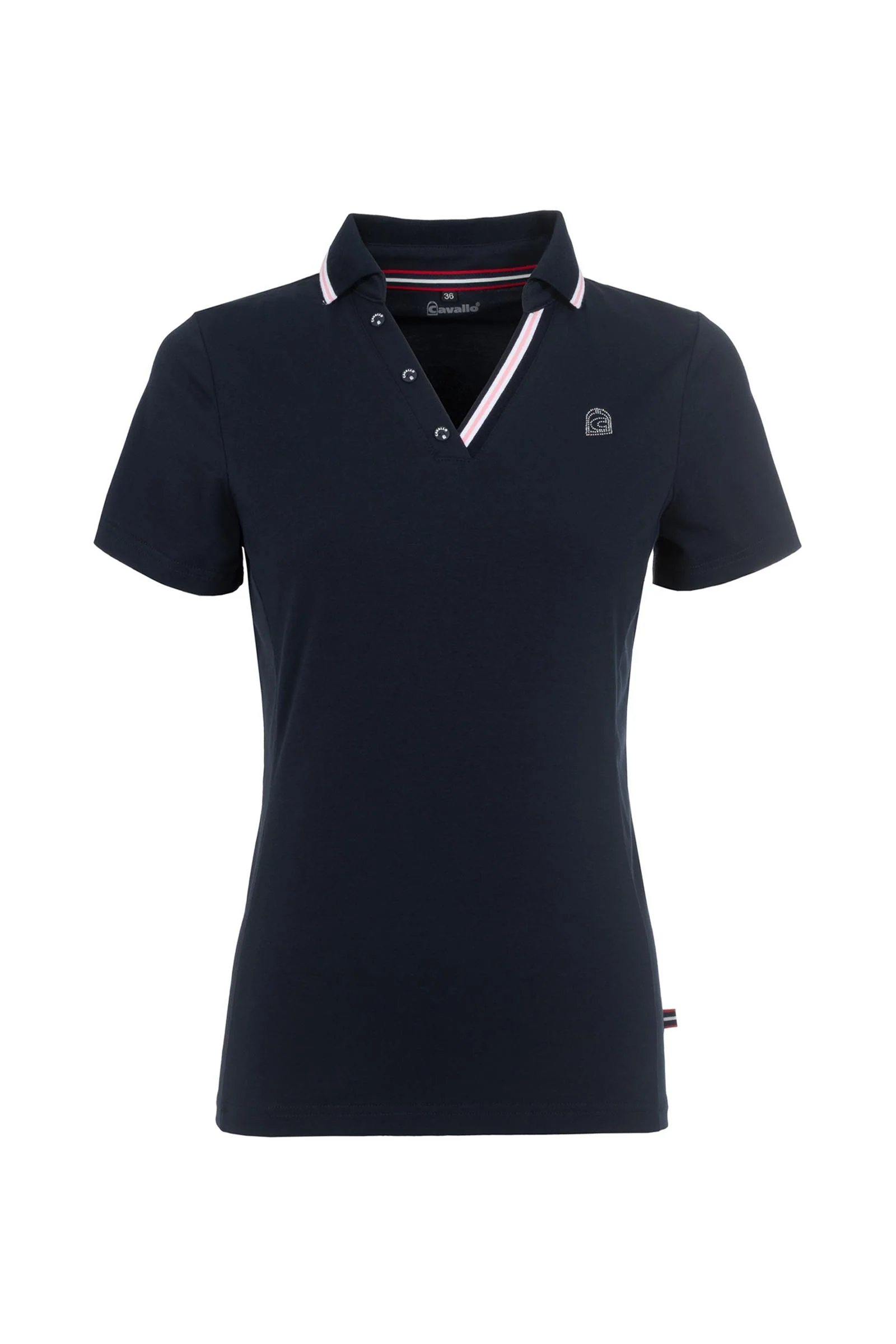 CAVALBEA dame poloskjorte Dark Blue 34