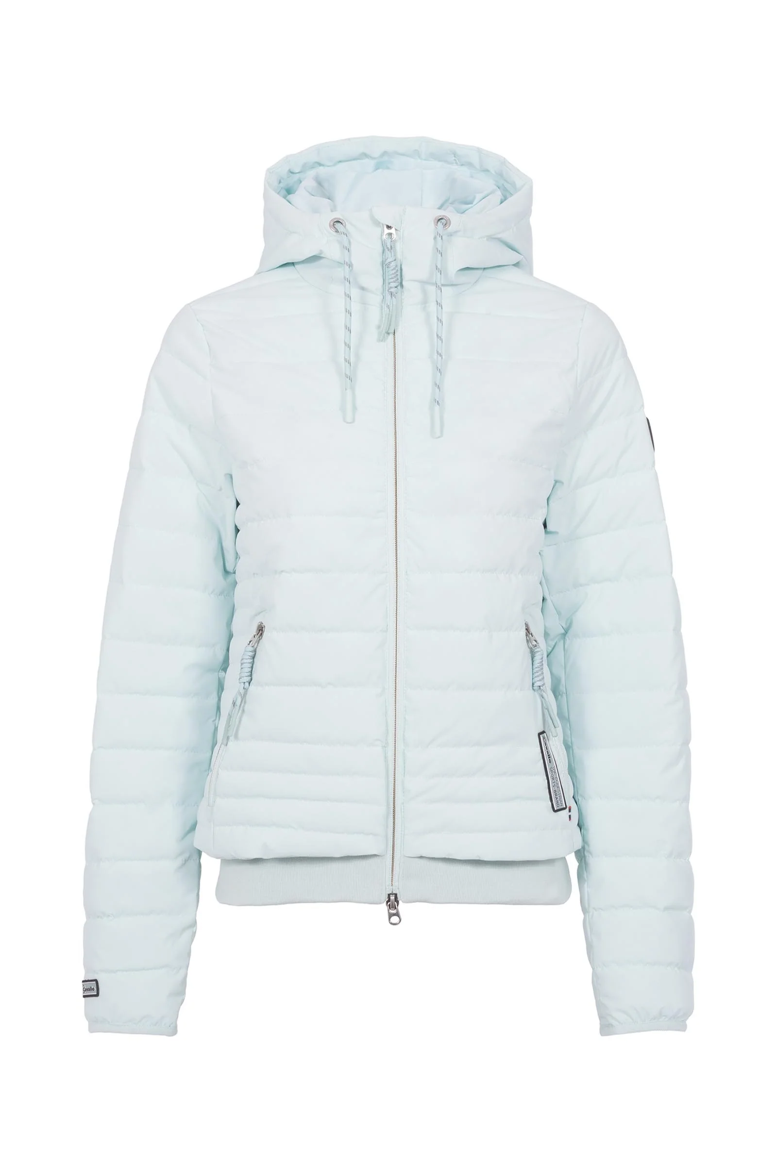 CAVALBENA dame vattert jakke Crystal Blue 34