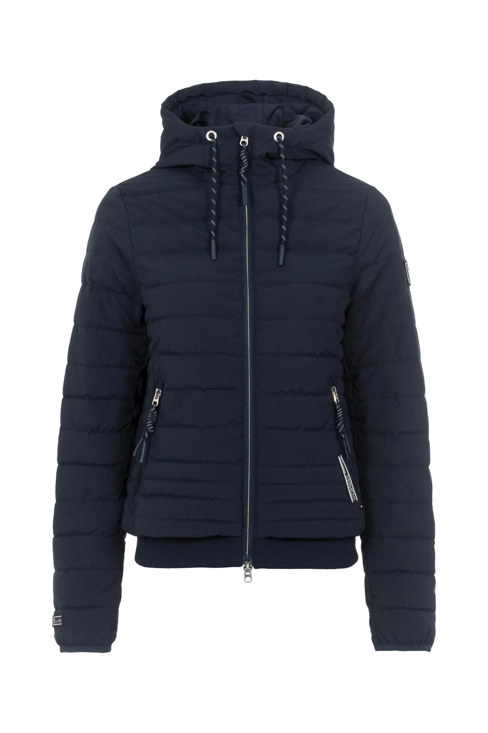 CAVALBENA dame vattert jakke Dark Blue 36