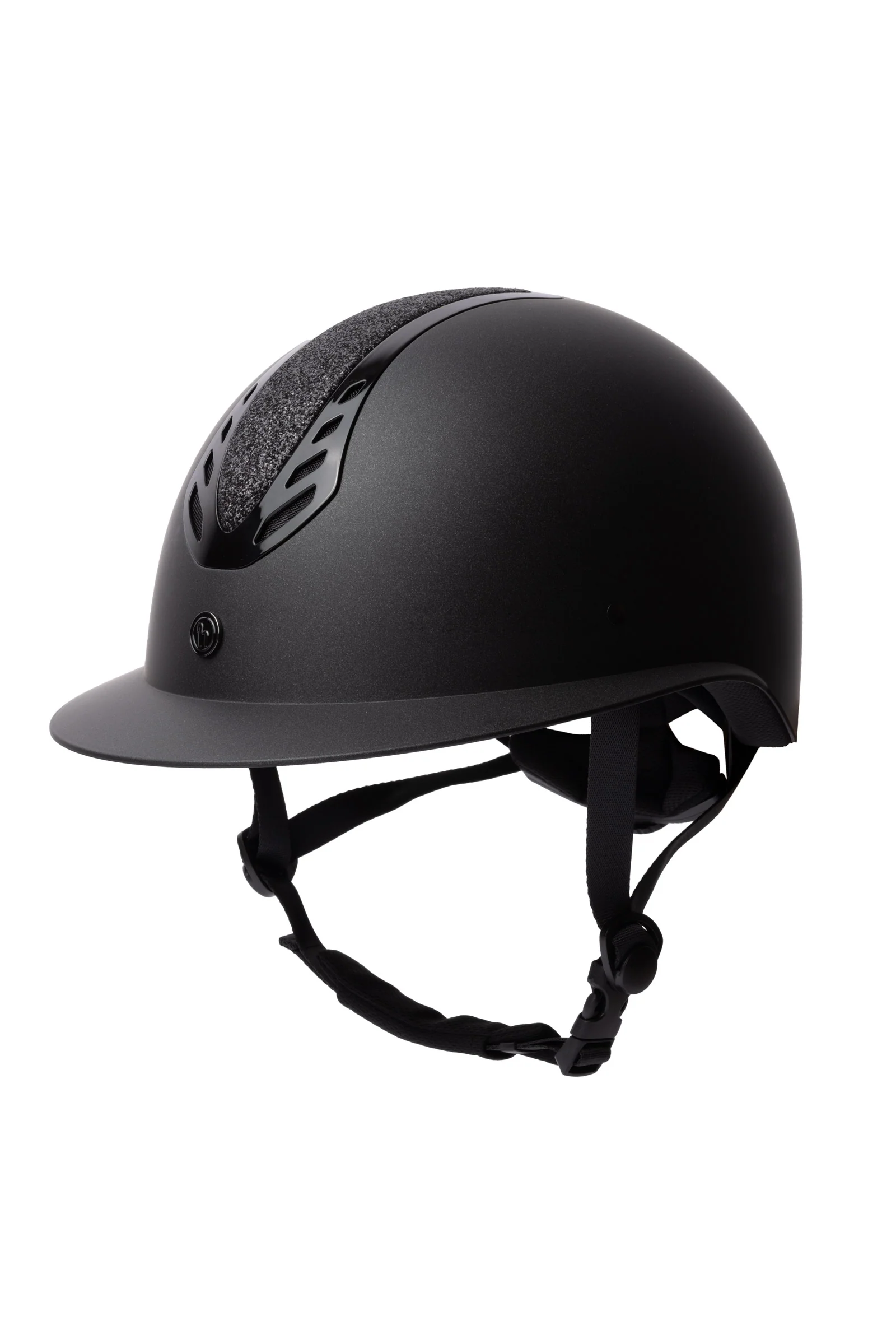 Celeste Ridehjelm Black glitter 52-54