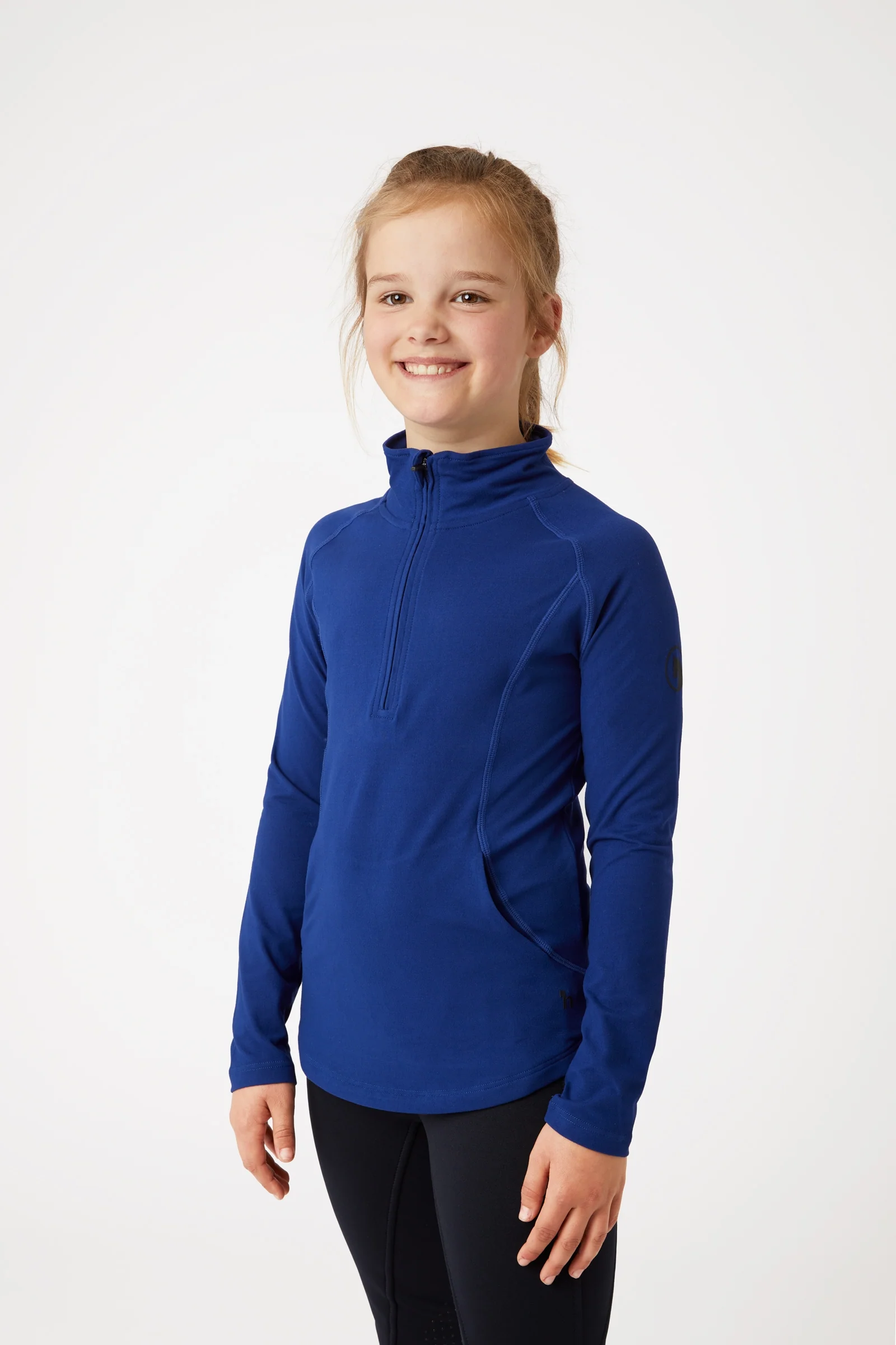 Chelsea teknisk skjorte, barn Blue Print Dark Blue 146-152