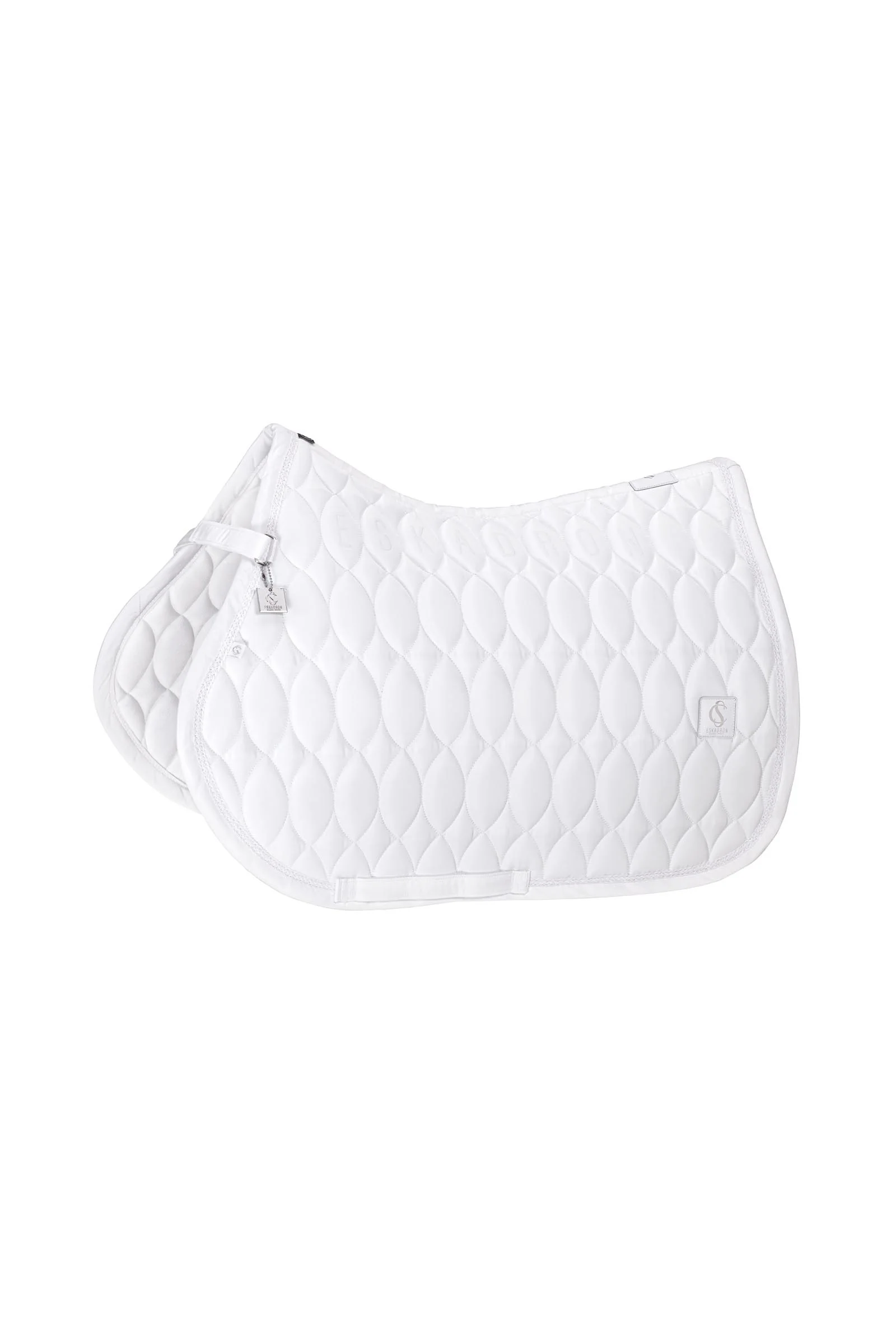 Classic Sport SS26 høyglanset Emblem Allroundsjabrak White F
