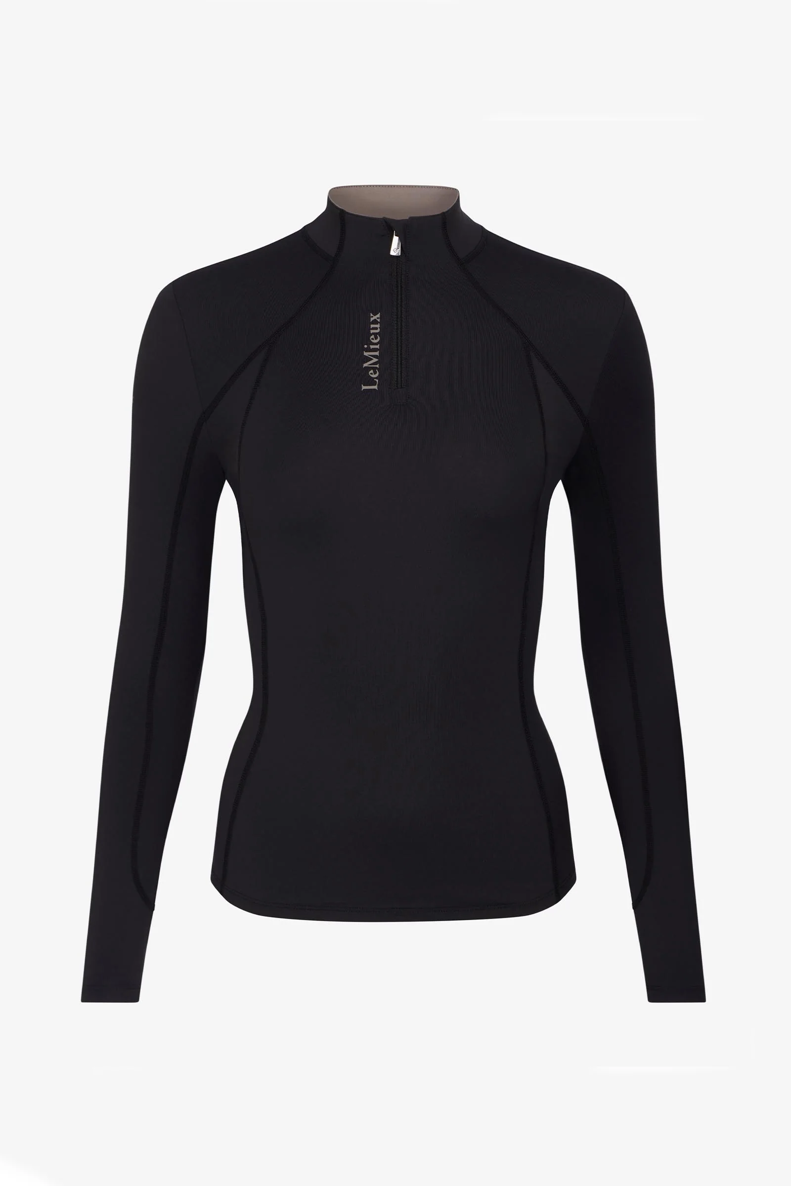 Classique dame baselayer skjorte Black 38