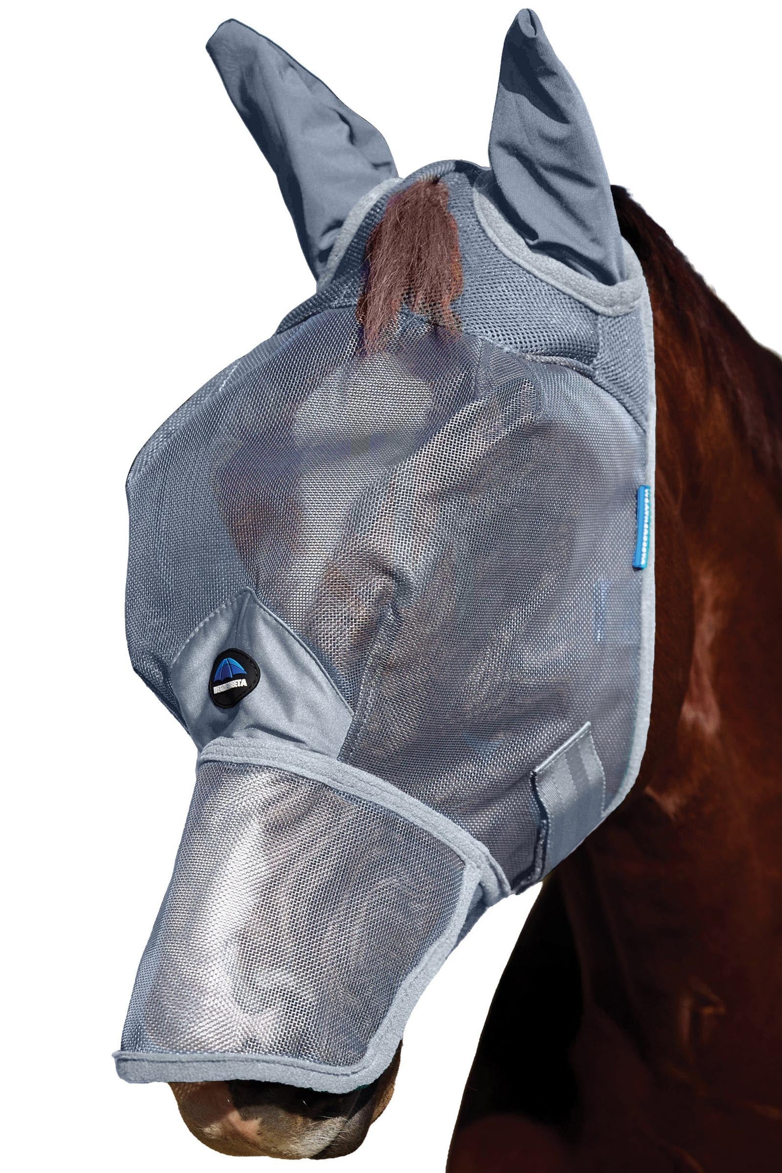 Comfitec Durable Mesh Fluemaske med ører og nese Grey L