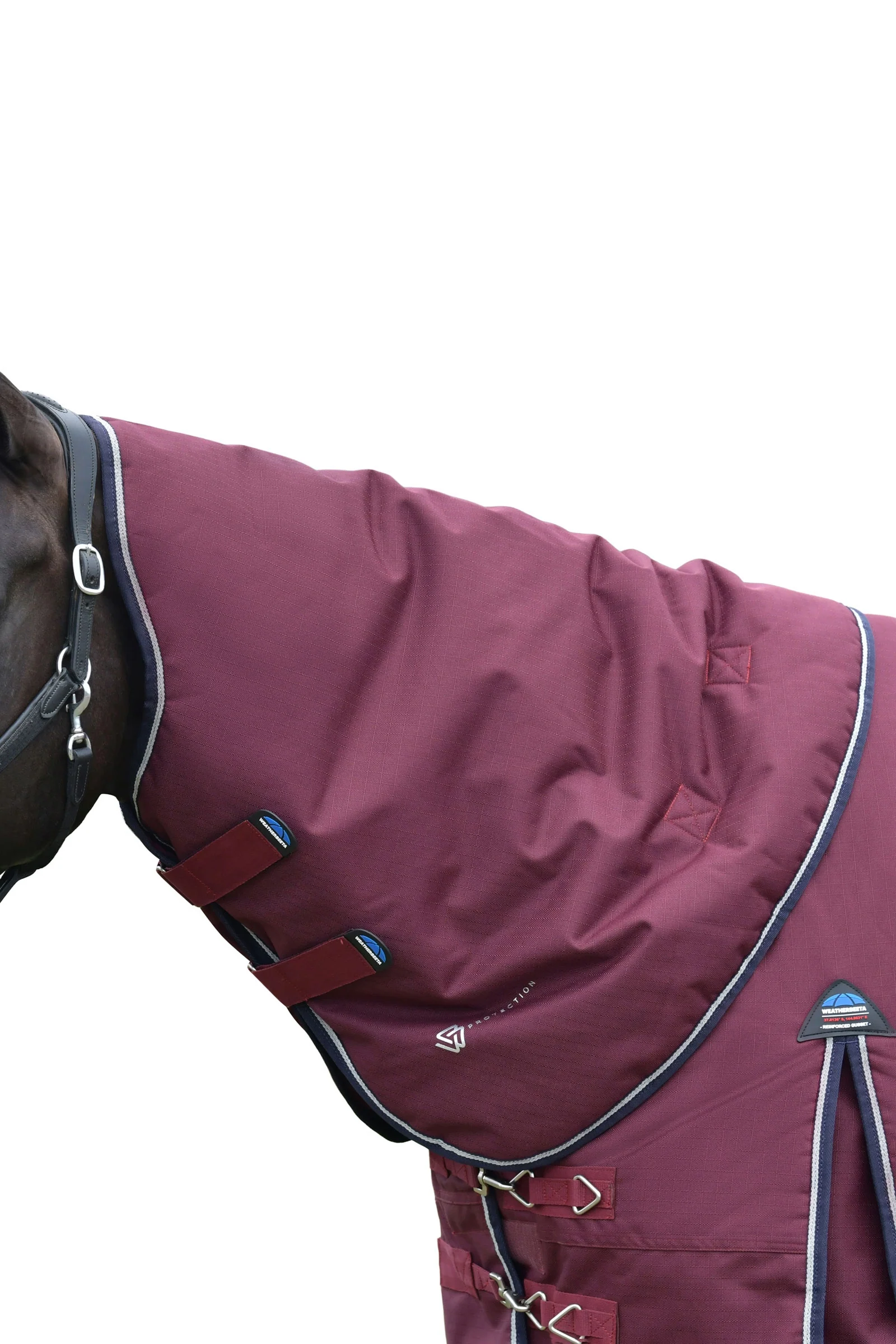ComFiTec Essential Utendørsdekken halsstykke, 0 g Burgundy/Navy L