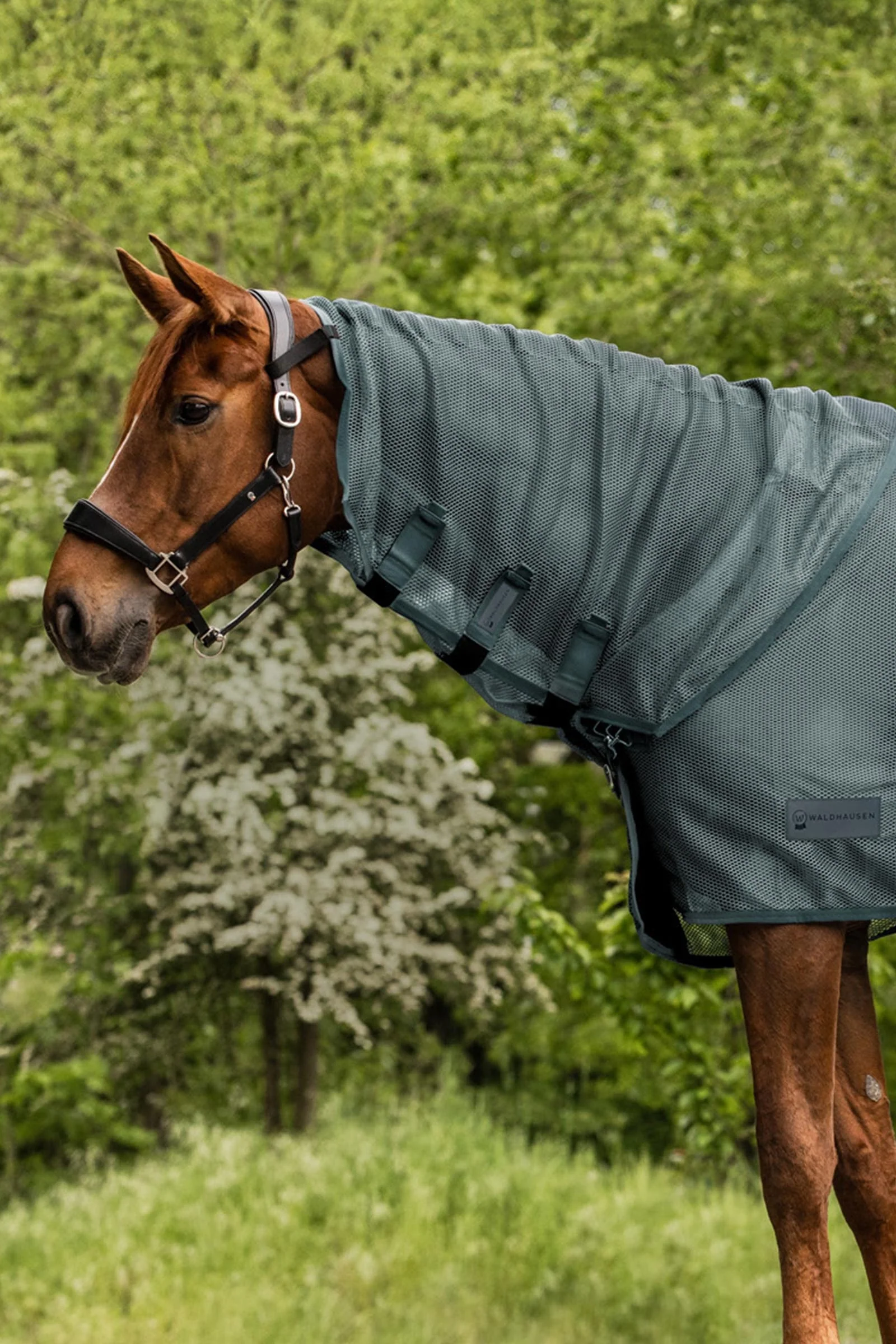 Comfort Fly-Halsdeksel Pine Green F