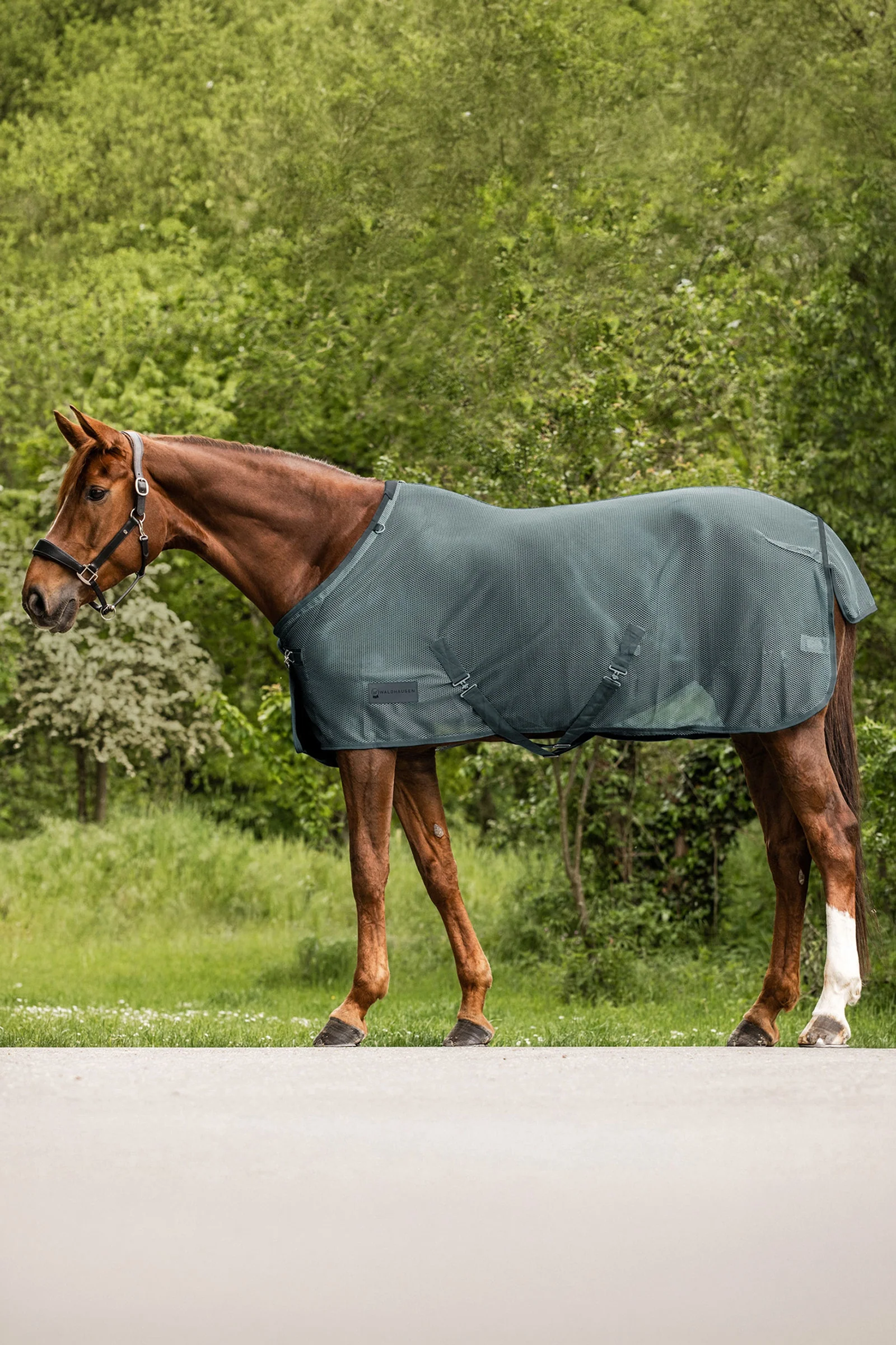 Comfort fluedekken Pine Green 145