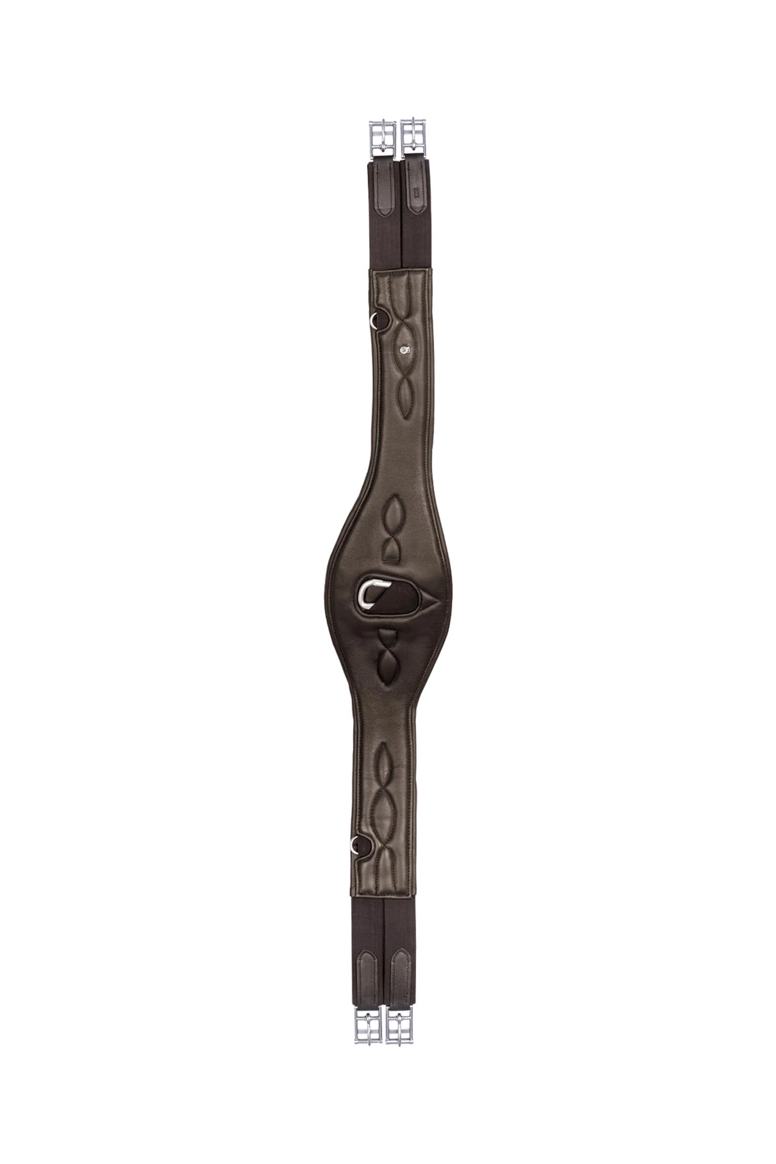 Comfort lærgjord, lang Brown 110 cm