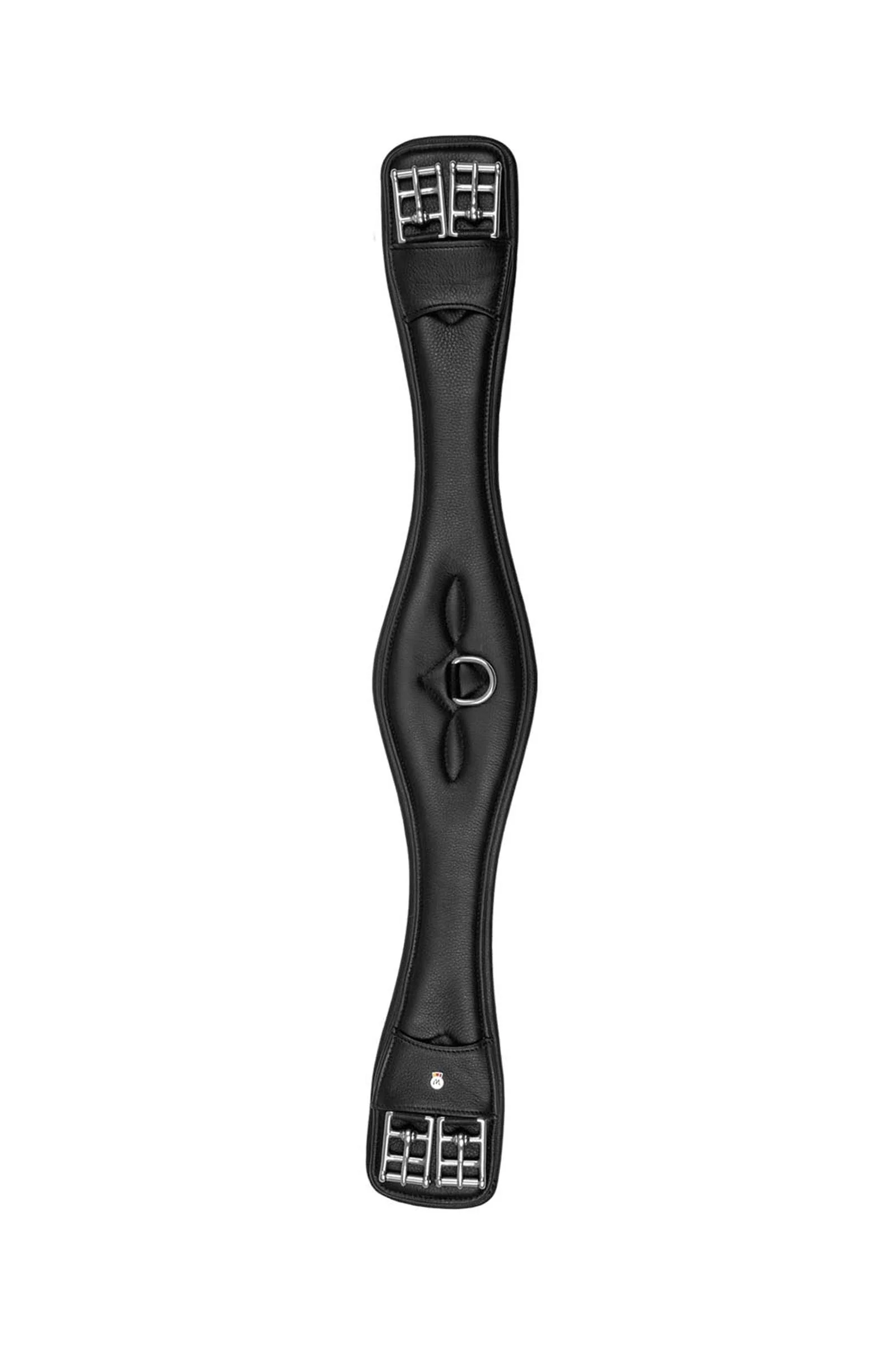 Comfort lærgjord, kort Black 40 cm