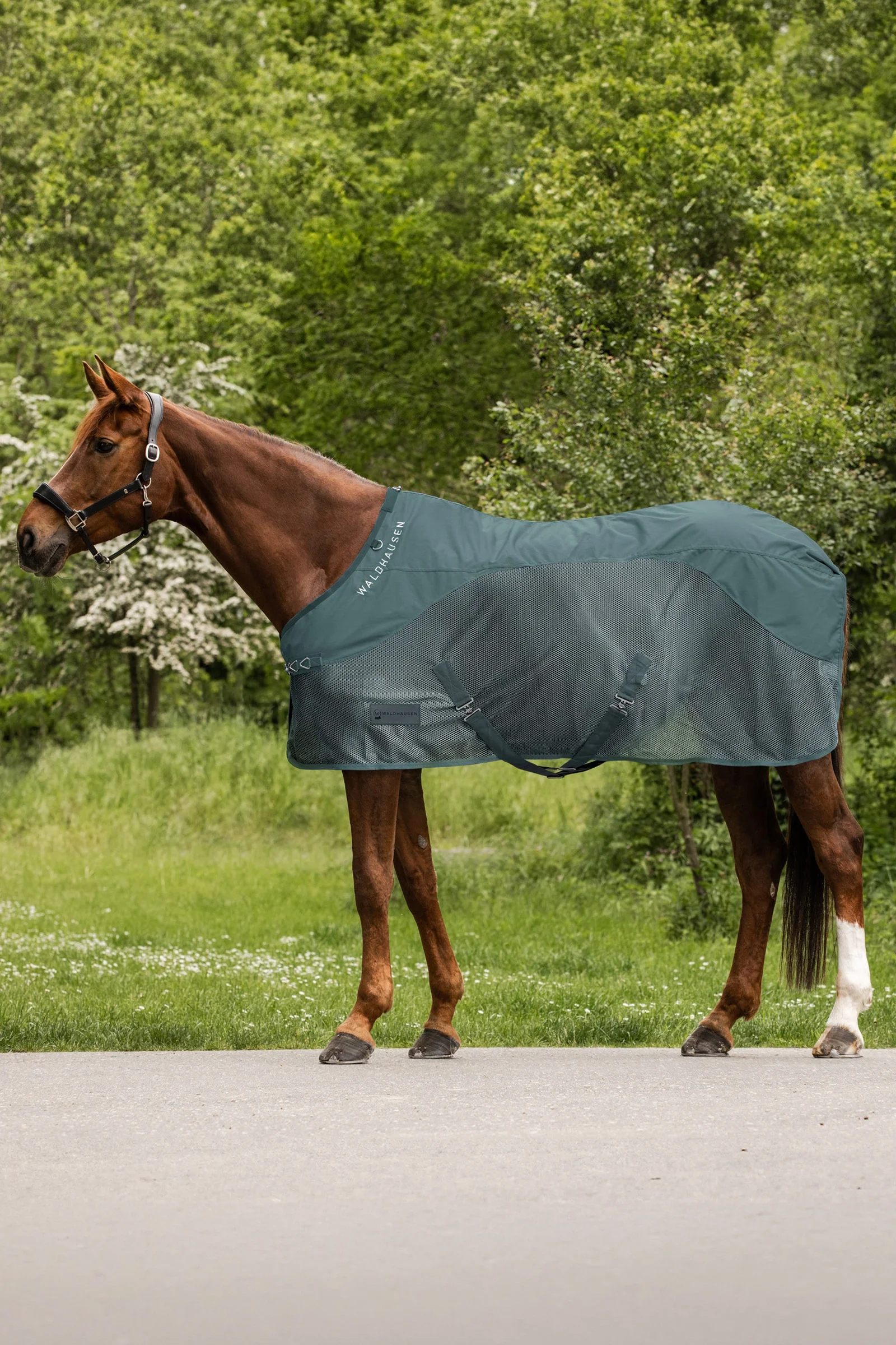 Comfort regn- og fluedekken Pine Green 125