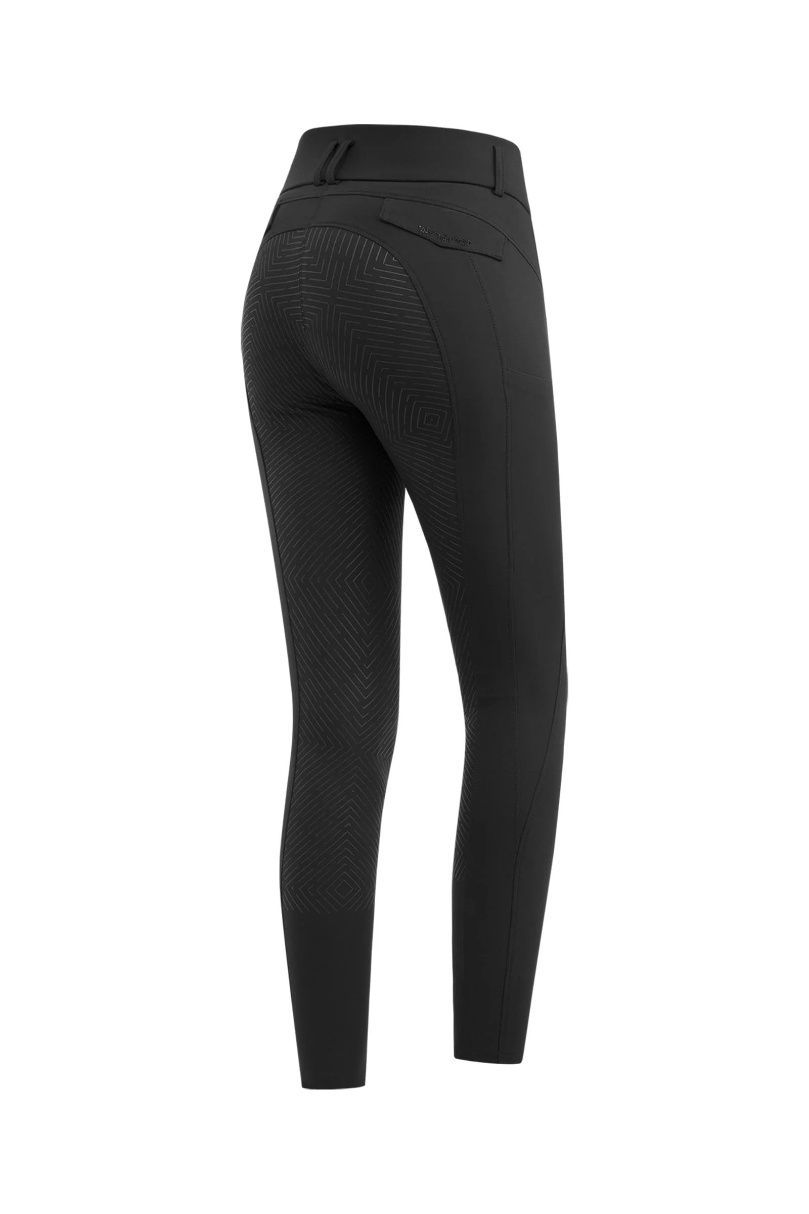 Comfort Ride Glam dame ridebukse med fullgrip Black 48