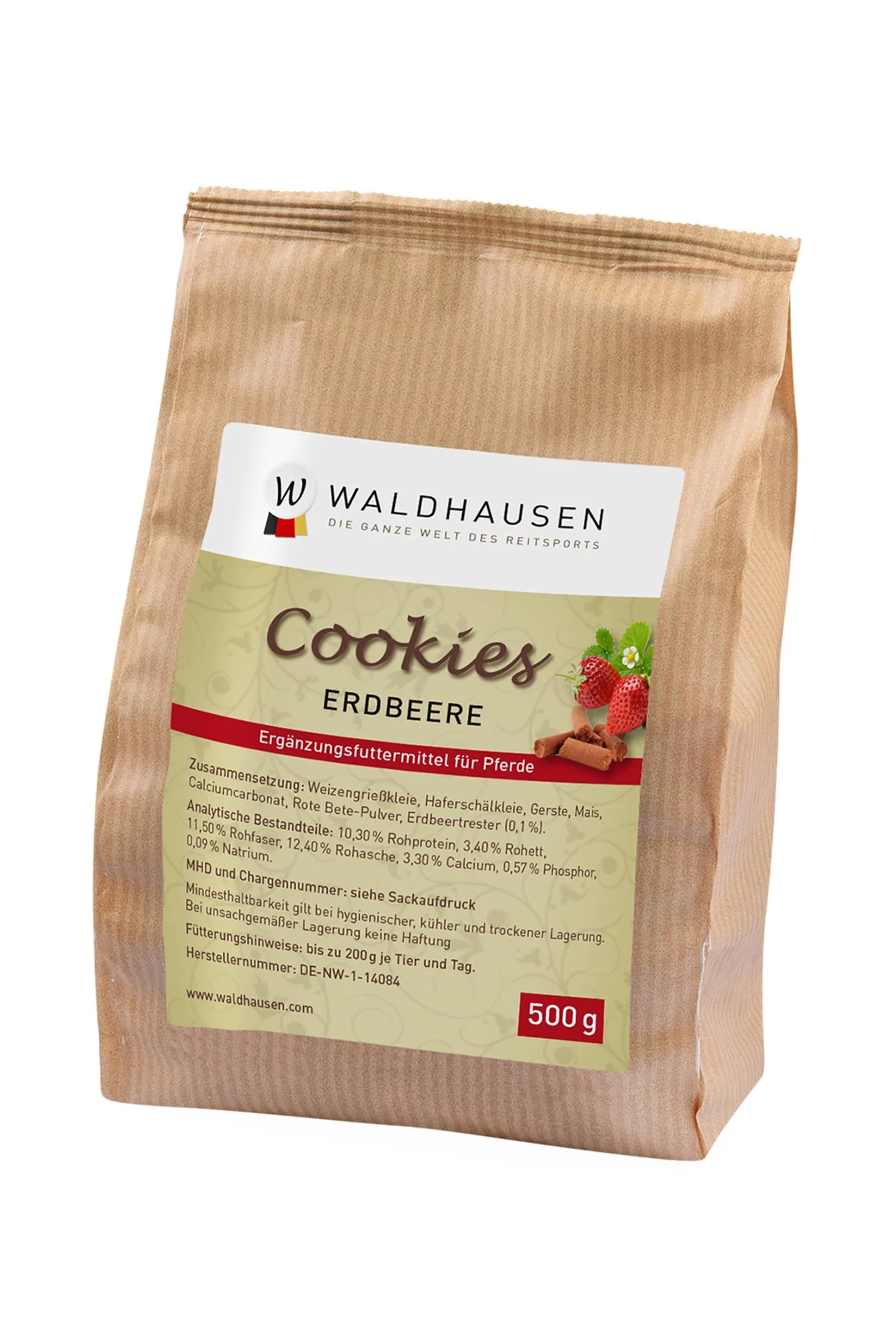 cookies jordbær, 500 g No Color 500