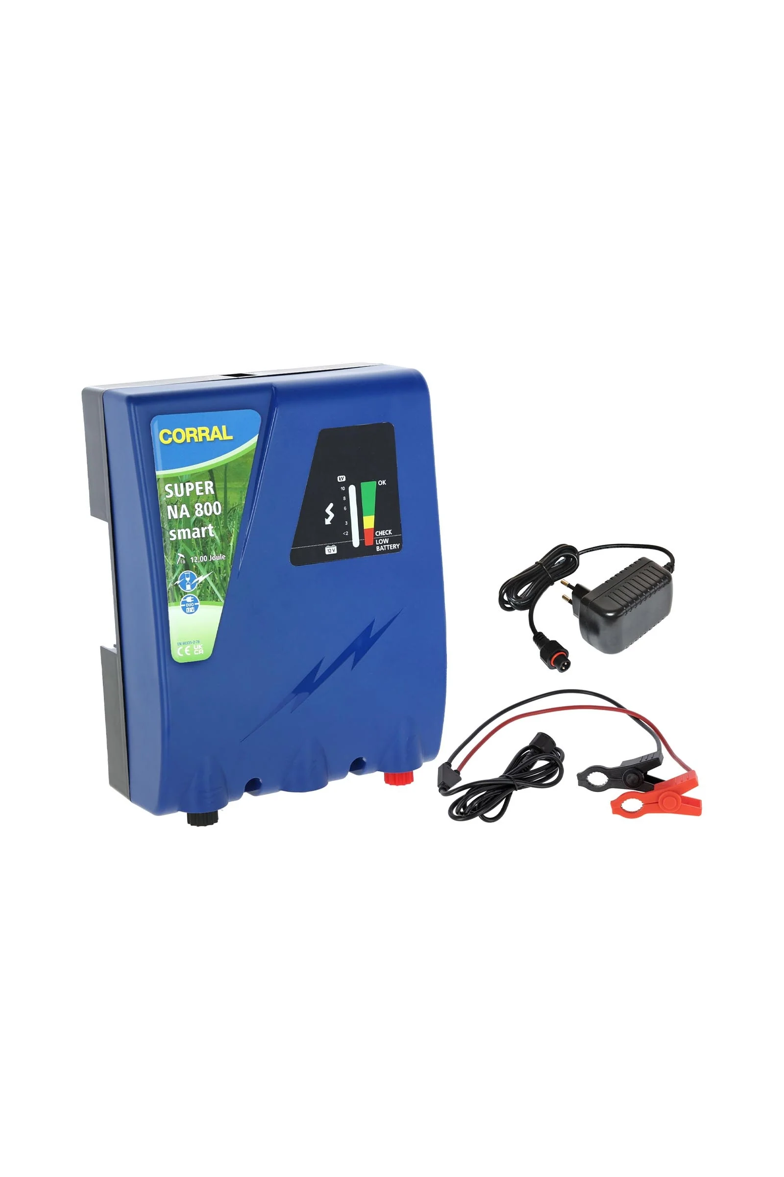 CORRAL Super NA 800 Smart 12 V gjerdeapparat Blue Én størrelse