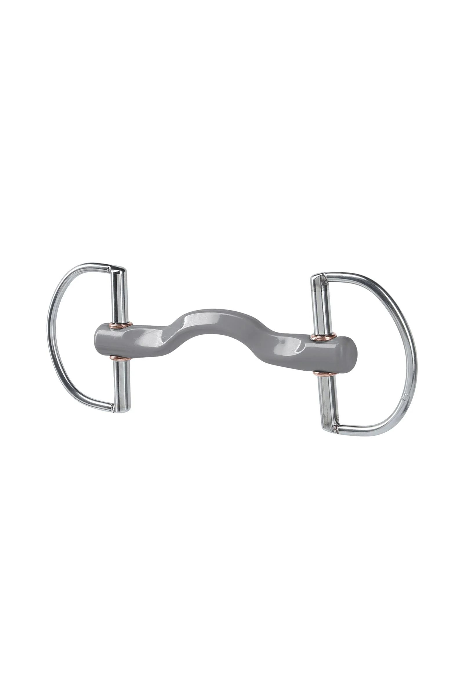 D-rings bitt Konnex med tungebue, myk No Color 130 mm