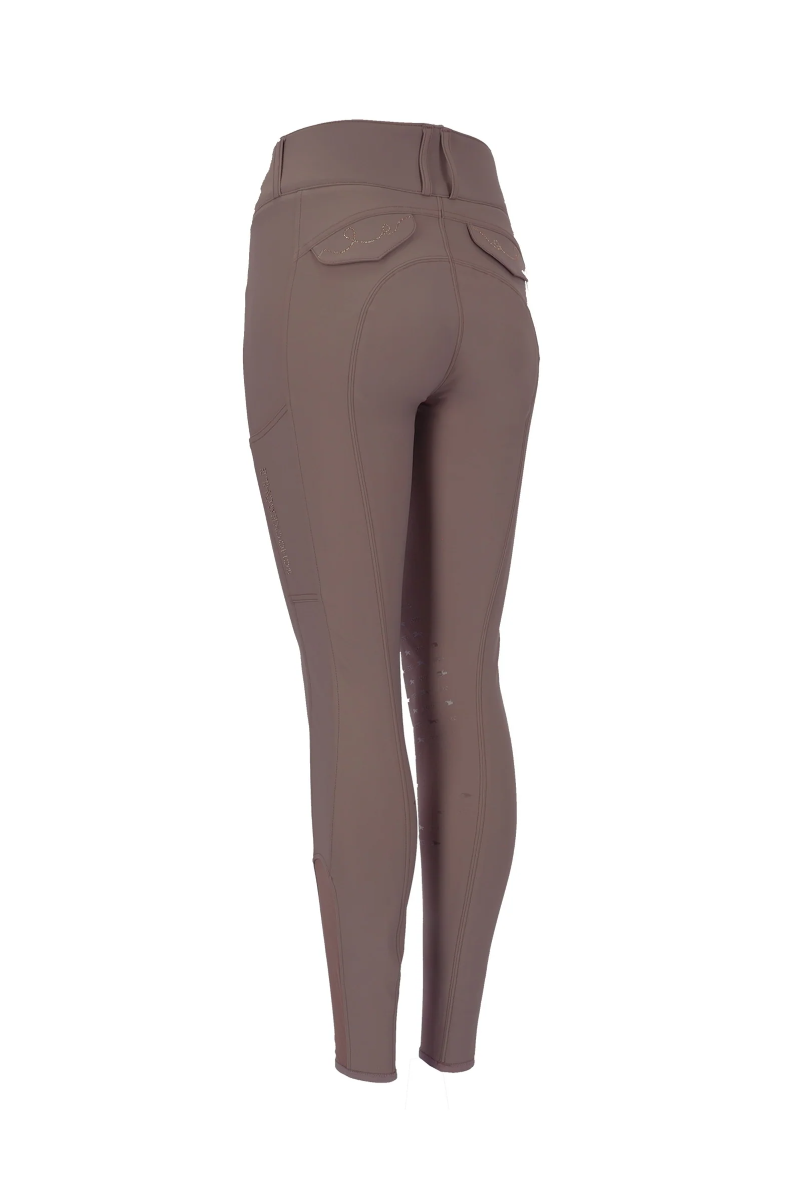 Darleen kneforsterkede ridebukser for kvinner Taupe 46
