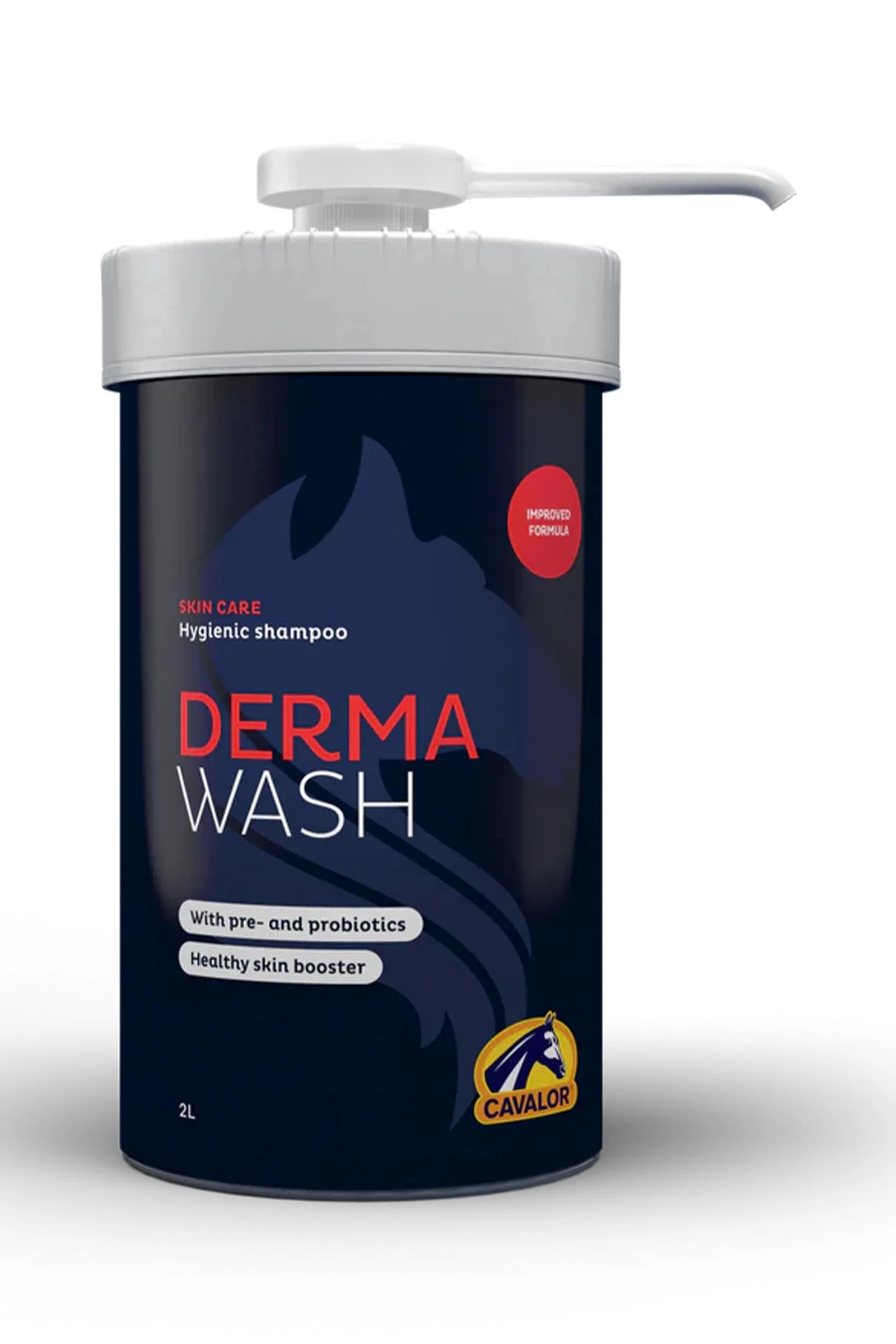 Derma Wash, hygienisk sjampo, 2 L + pumpe No Color 2