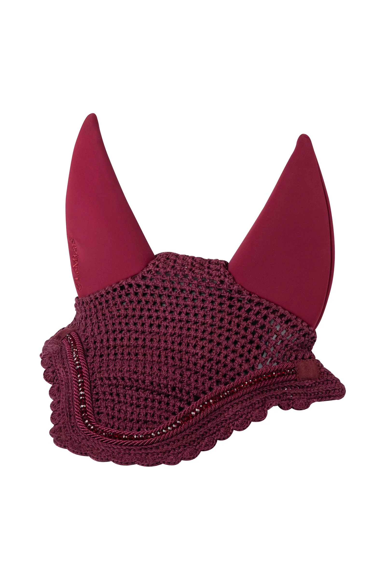 Diamante akustisk ørehette Burgundy M