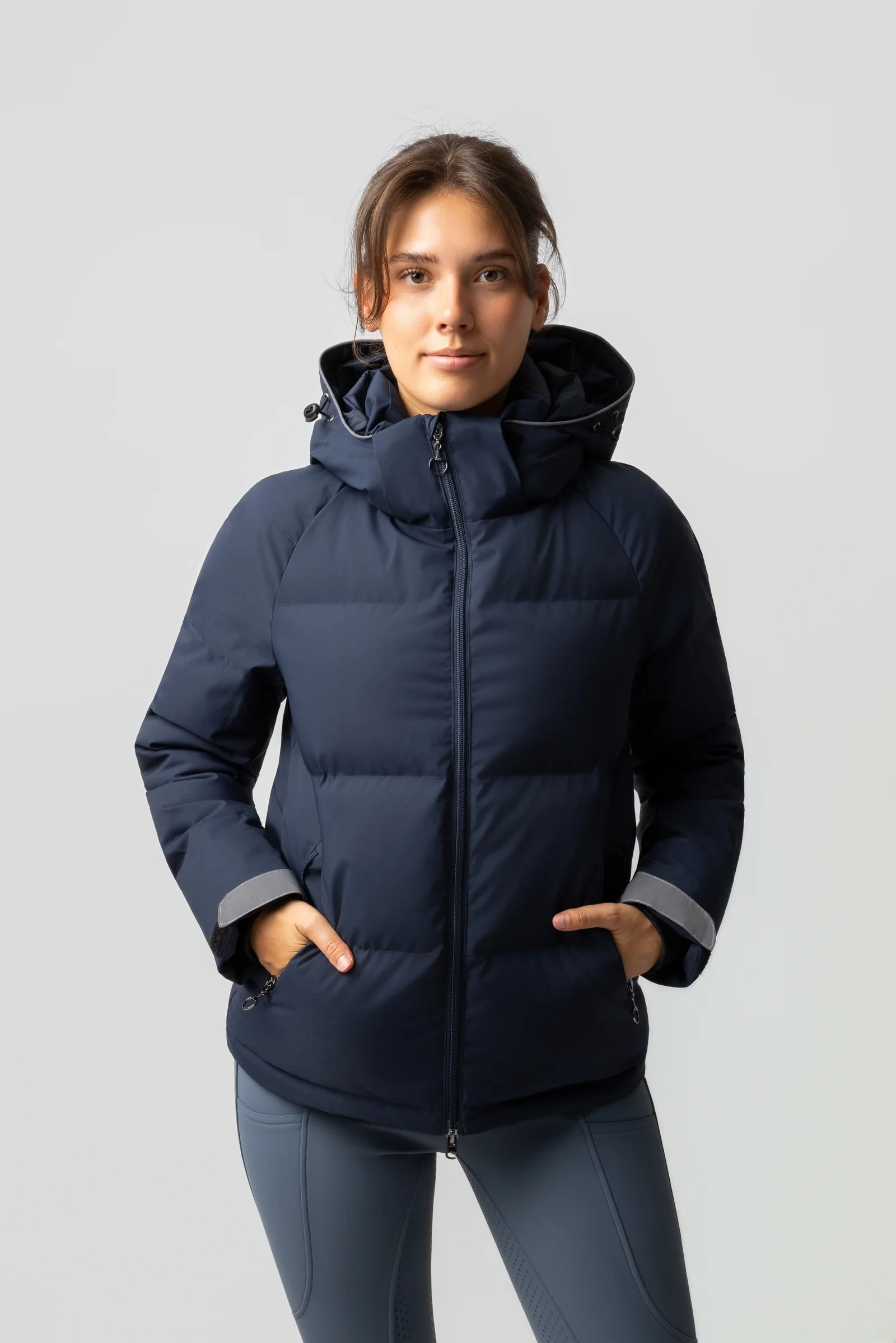 Dina vattert jakke dame Blueberry 34