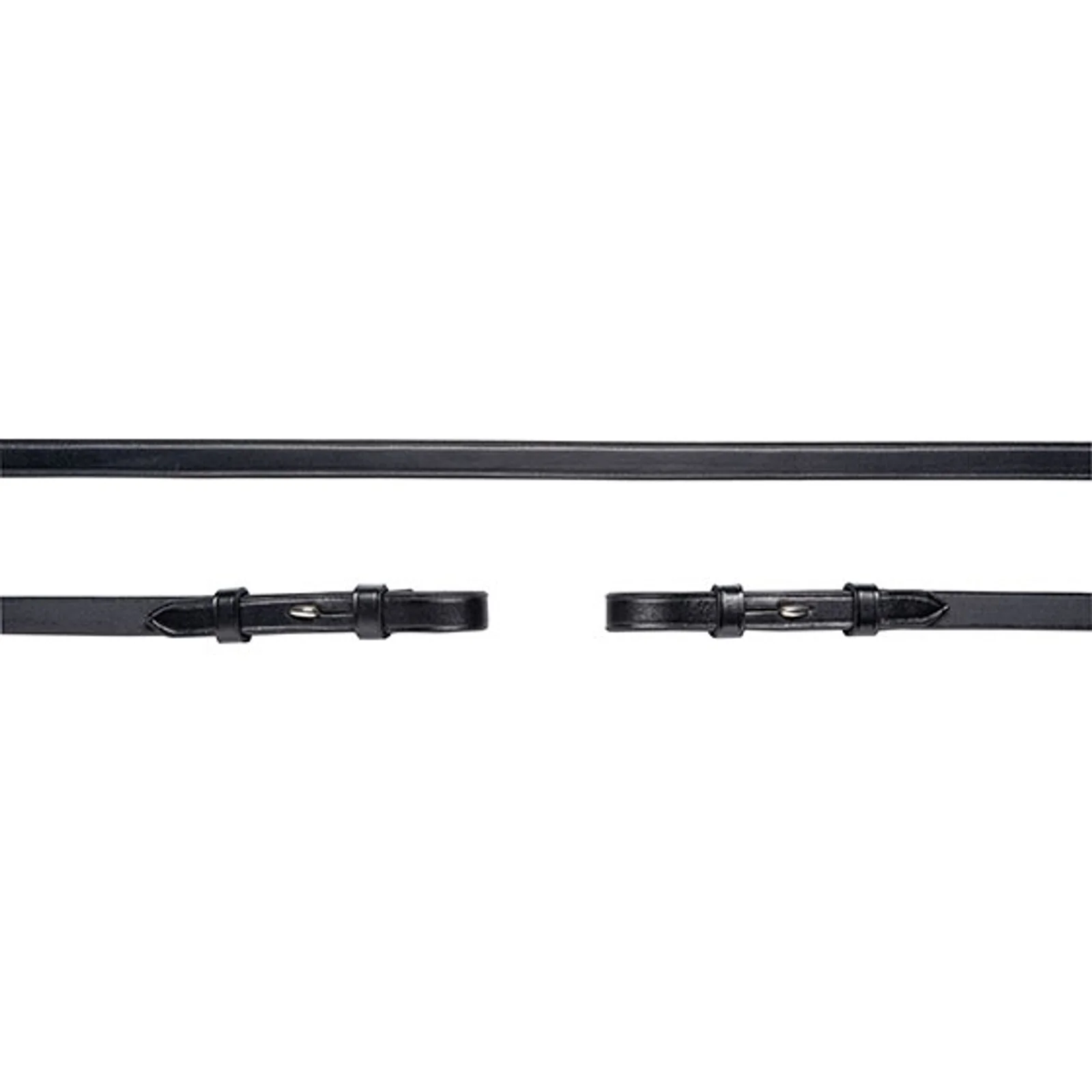 kandarhodelagstøyler, 13 mm, med krok, uten stopp Black/Silver P