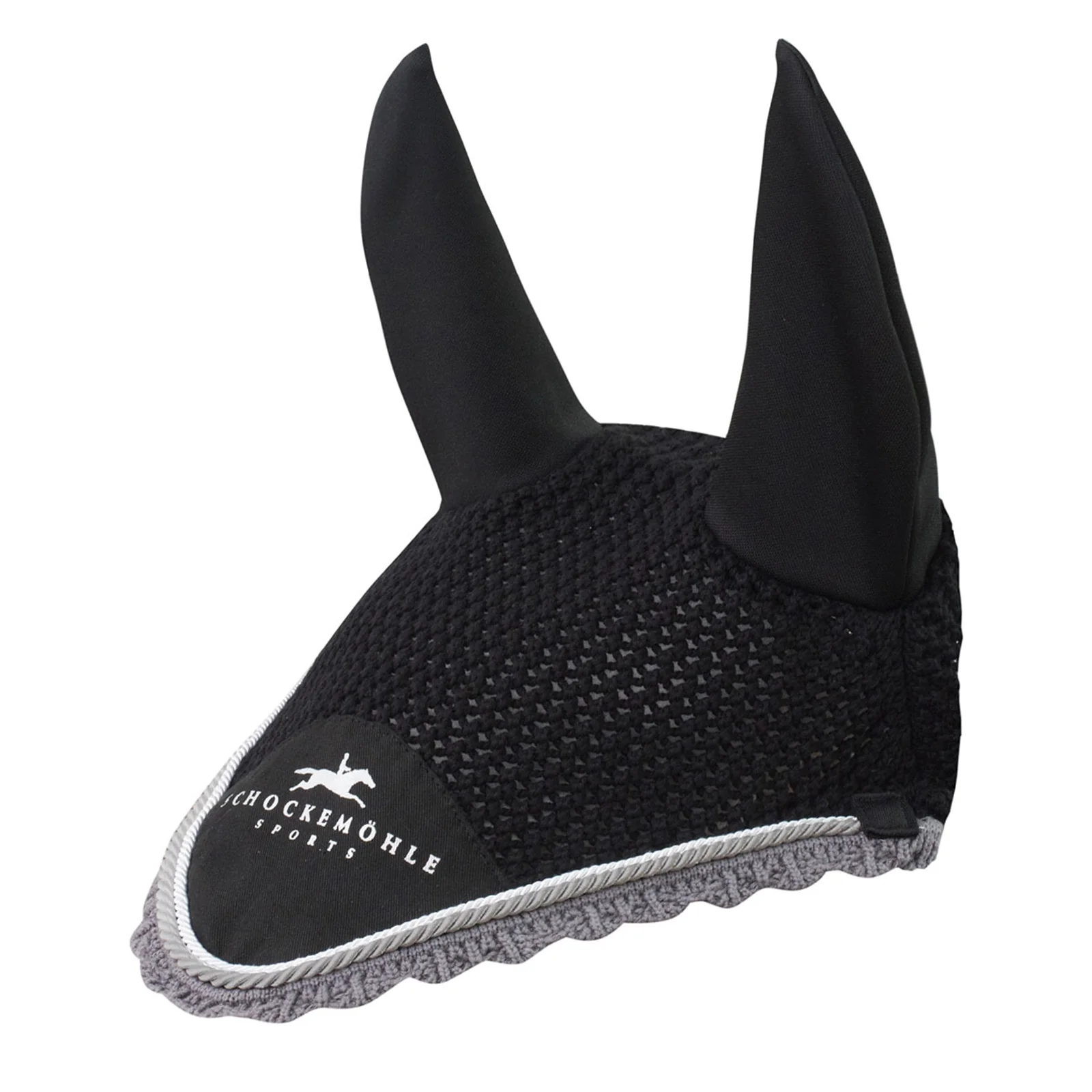 Dynamite sporty ørehette med logo Black/Silver F