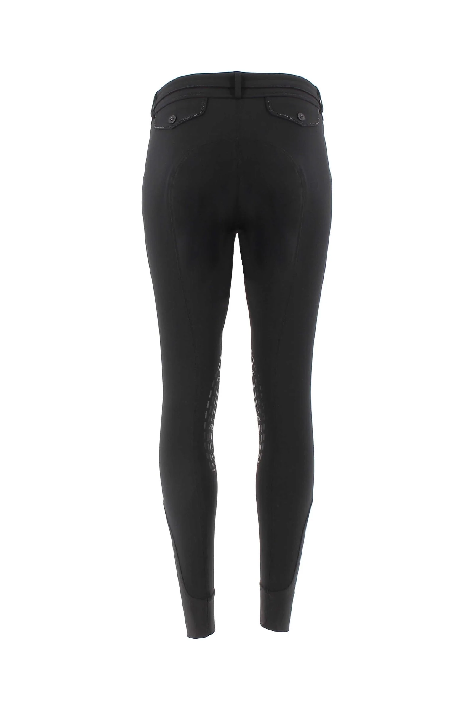 Elégance dame ridebukse med knegrip Black 34