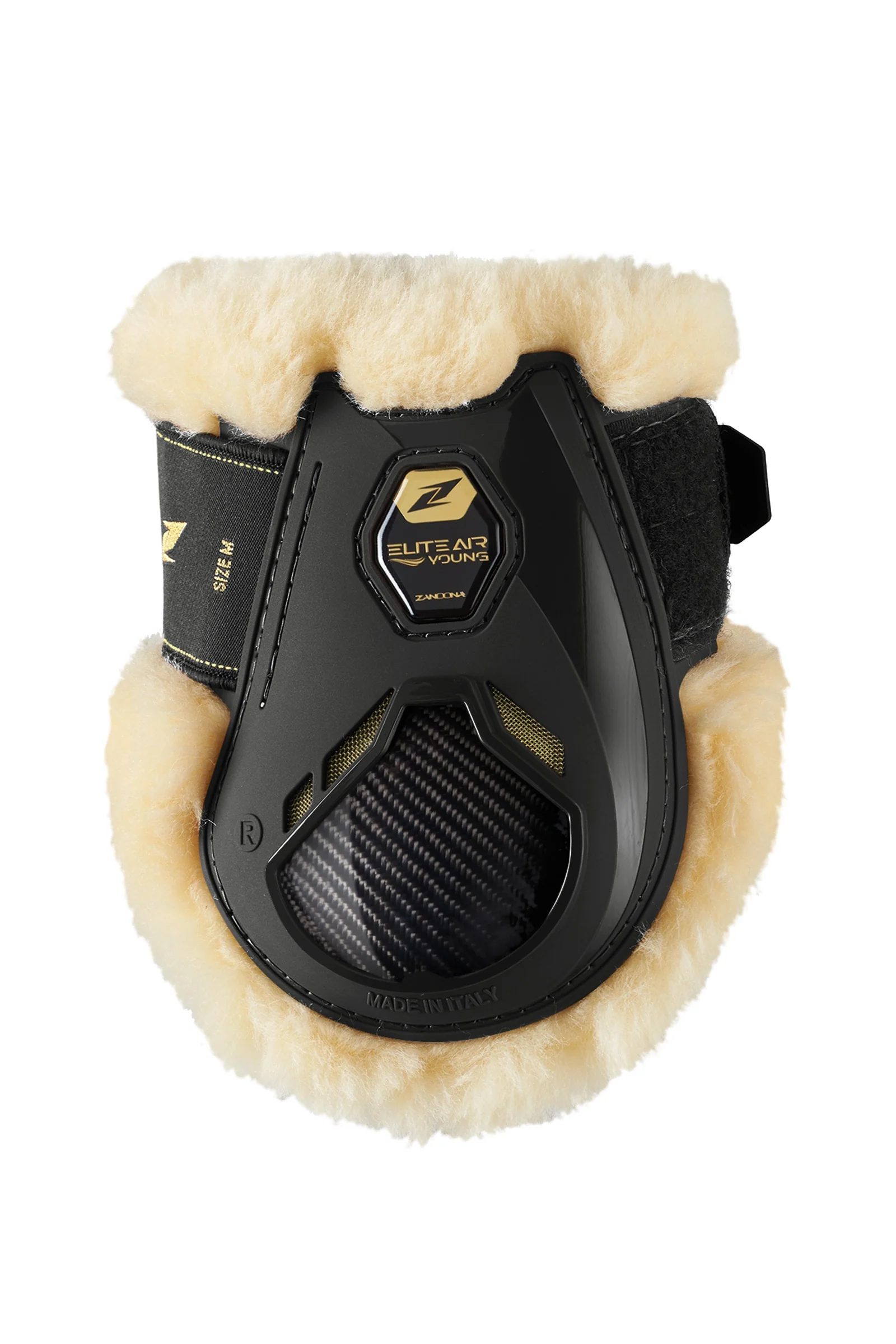 Elite Air Sensitive+ Young bakbeinsbelegg Black S