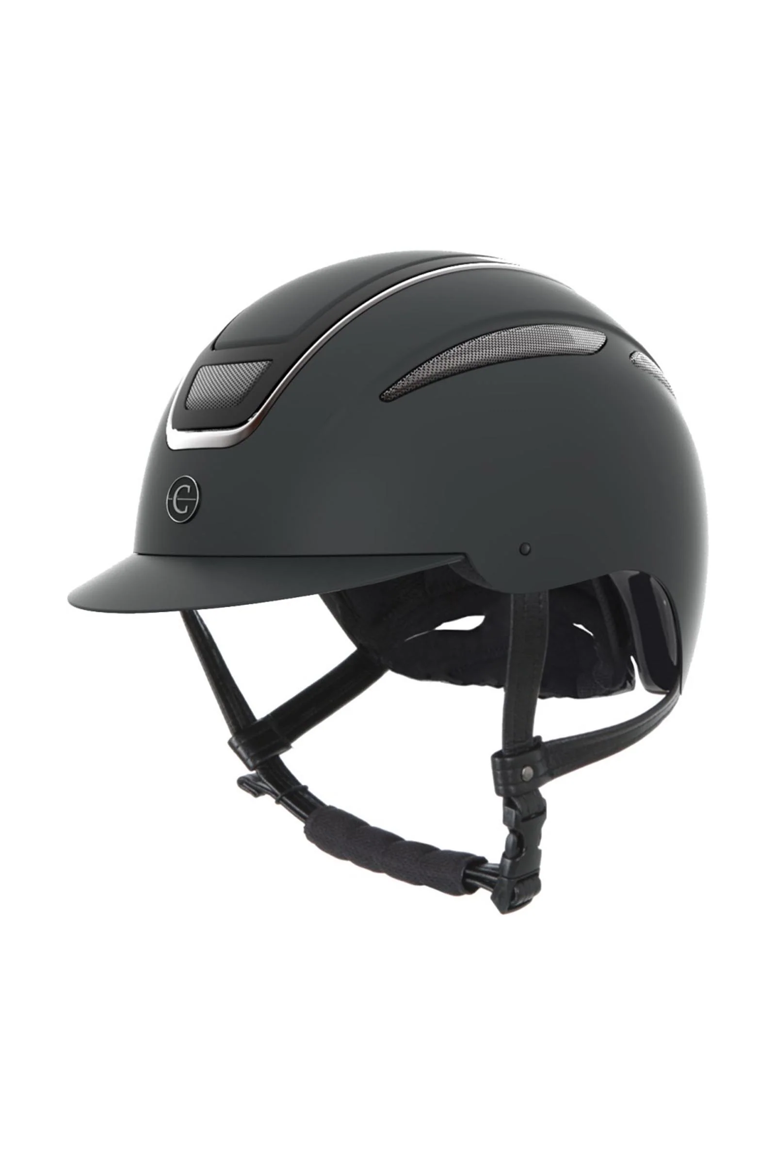 Elite ridehjelm Black L