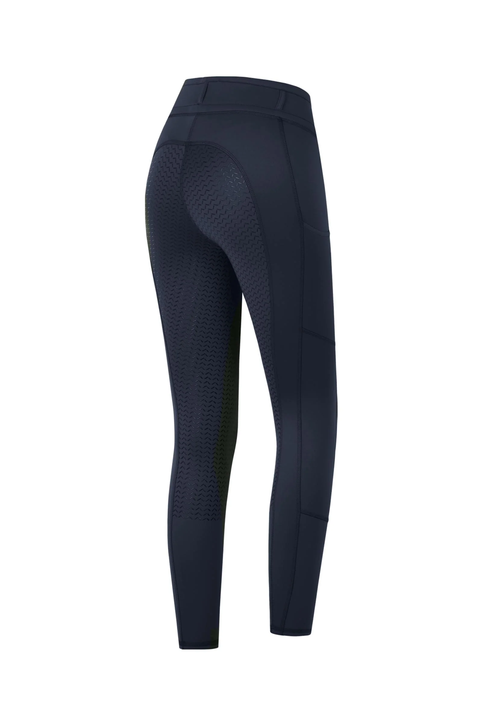 ELT Ella Ridetights for barn med helforsterket sete Night Blue 128