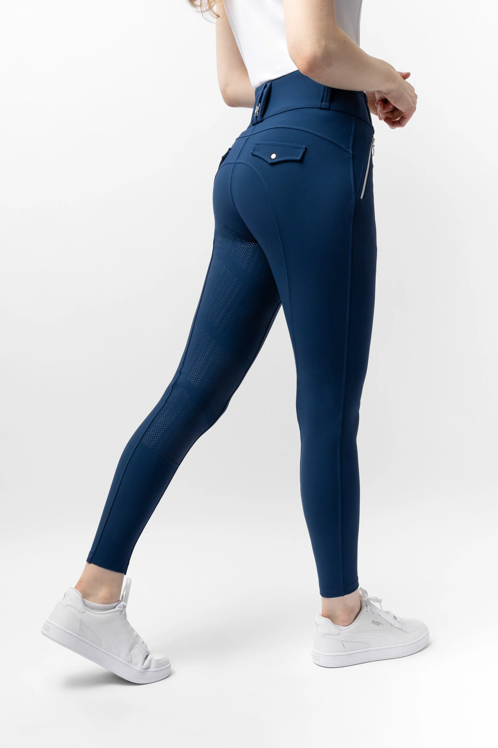 Enya Fullgrip Thermo Ridebukser Titan navy 40
