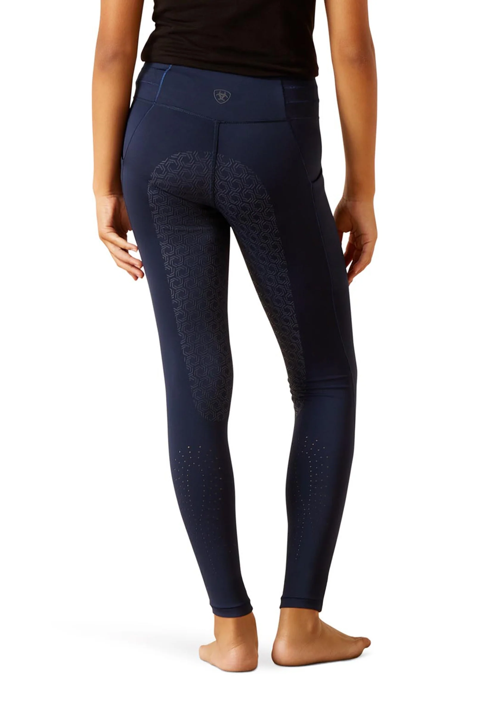 Eos 2.0 Youth tights med full sete Navy L