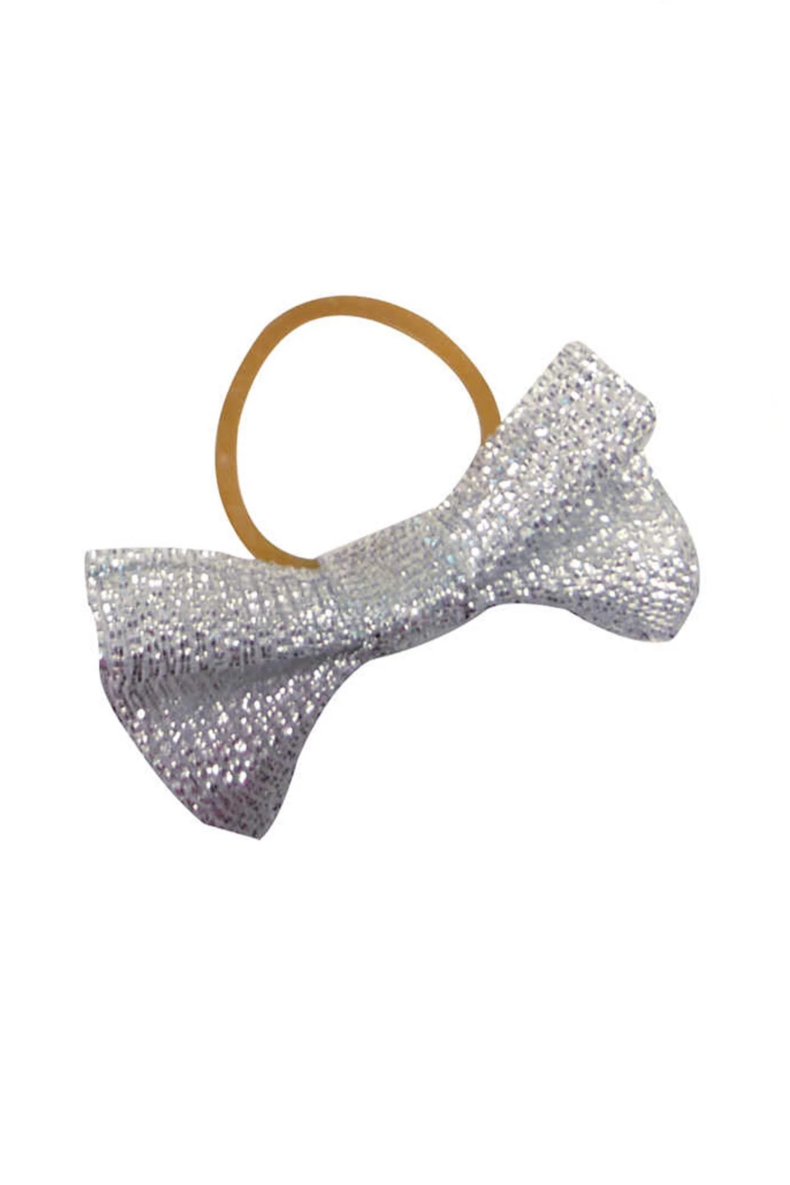 FlettebĂ„nd med glitter Silver Ăn stĂžrrelse