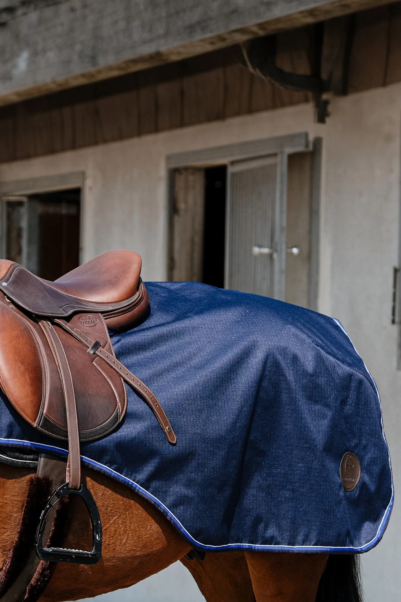 Classic 1200D skritteteppe Navy 140