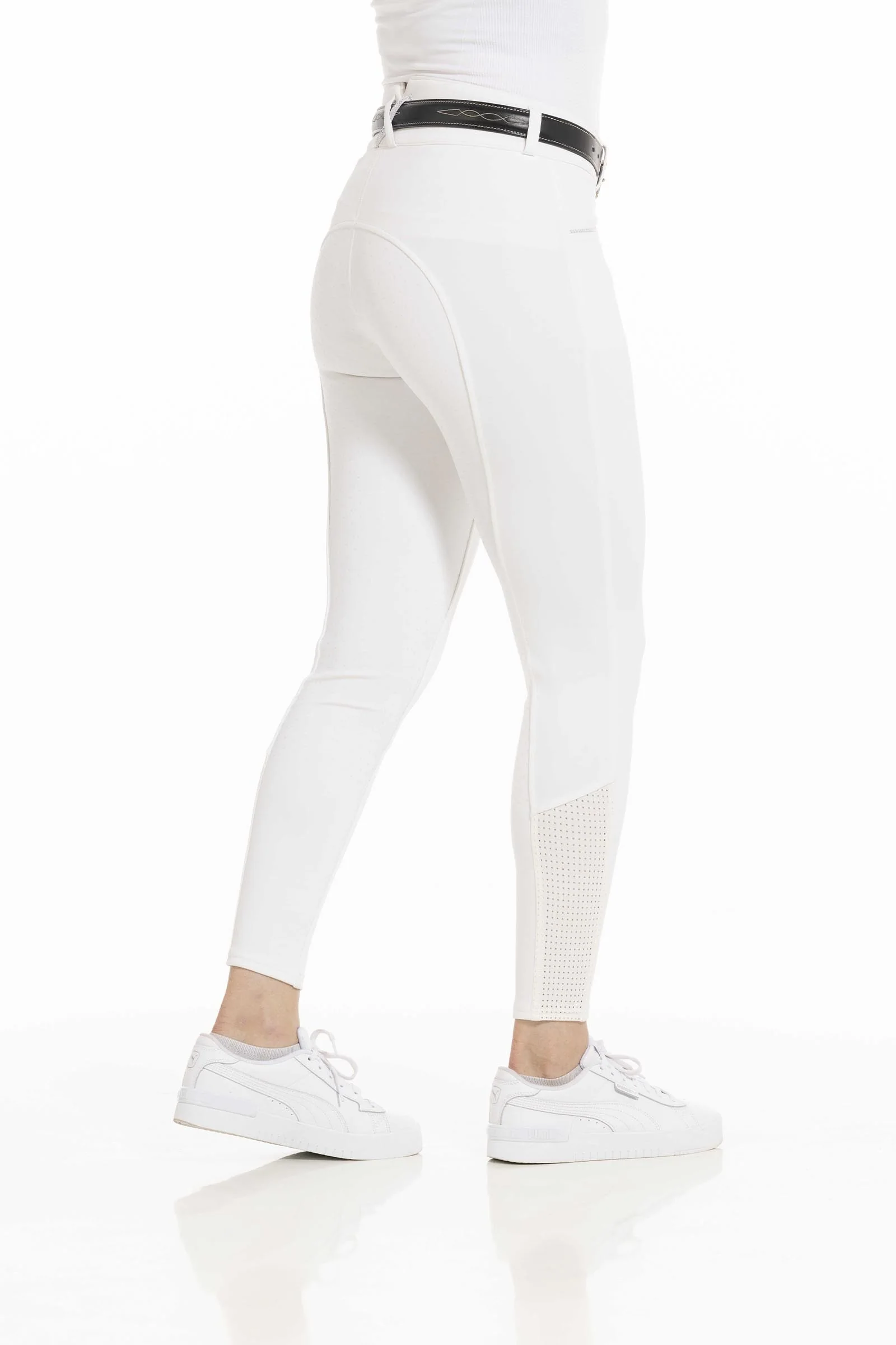 Claudine dame ridebukse White 40